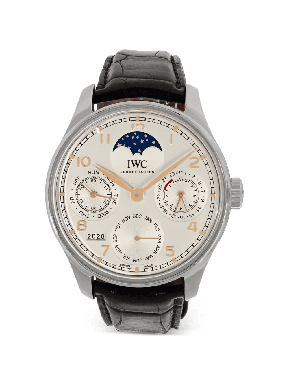Moonphase White 45mm watch - Image 1