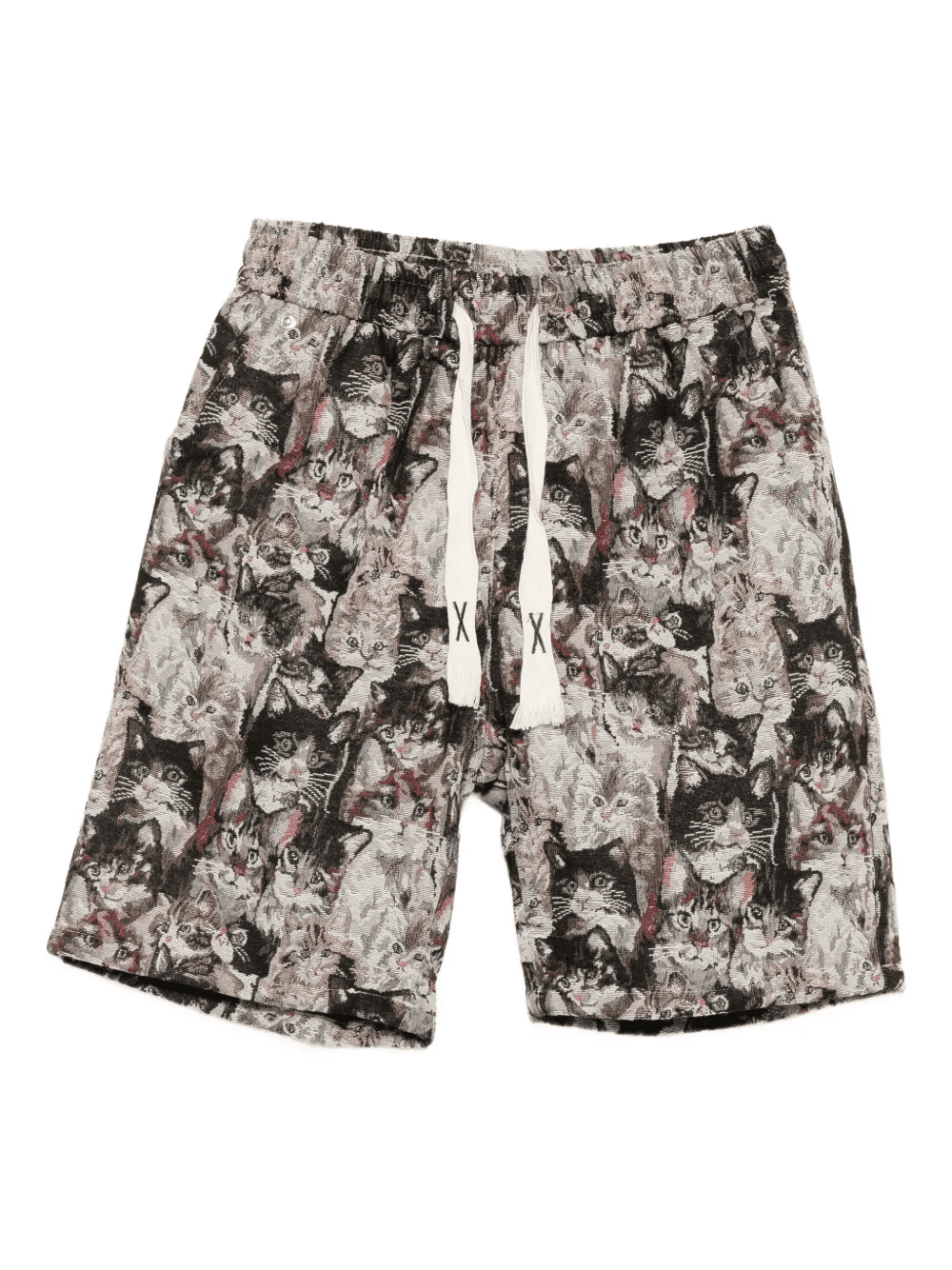 cat-print shorts - Image 1