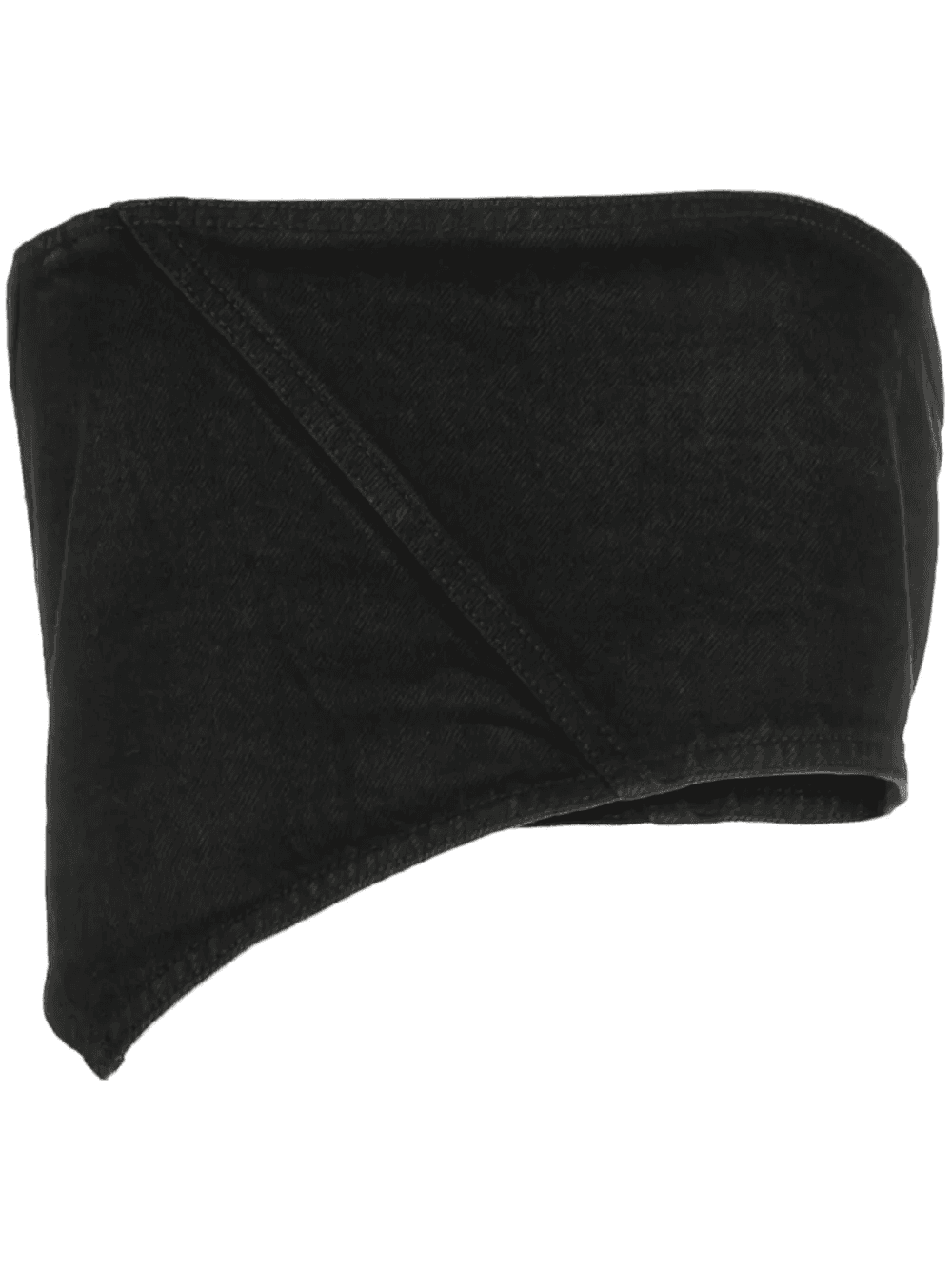 asymmetric strapless top - Image 1