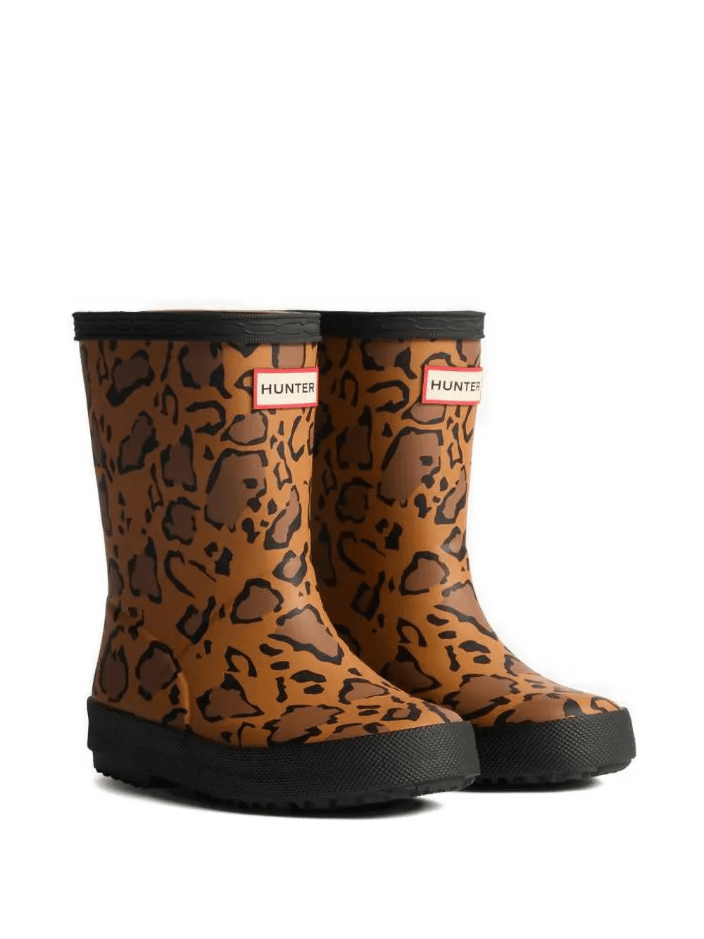leopard rain boots - Image 1