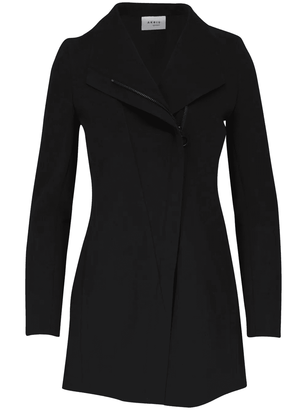 off-centre zip-up jacket - Image 1