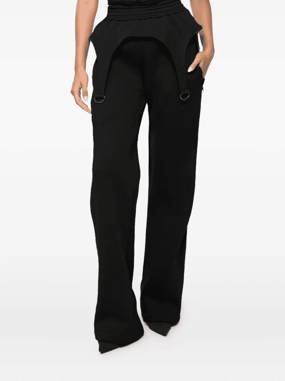 Goddess garter-strap track pants - Image 1