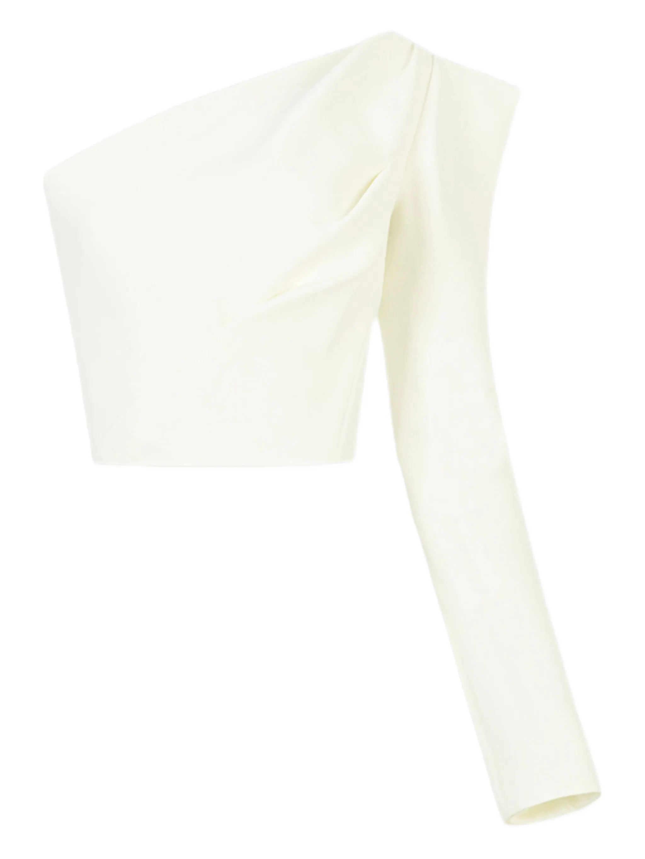 one-shoulder crop top - Image 1