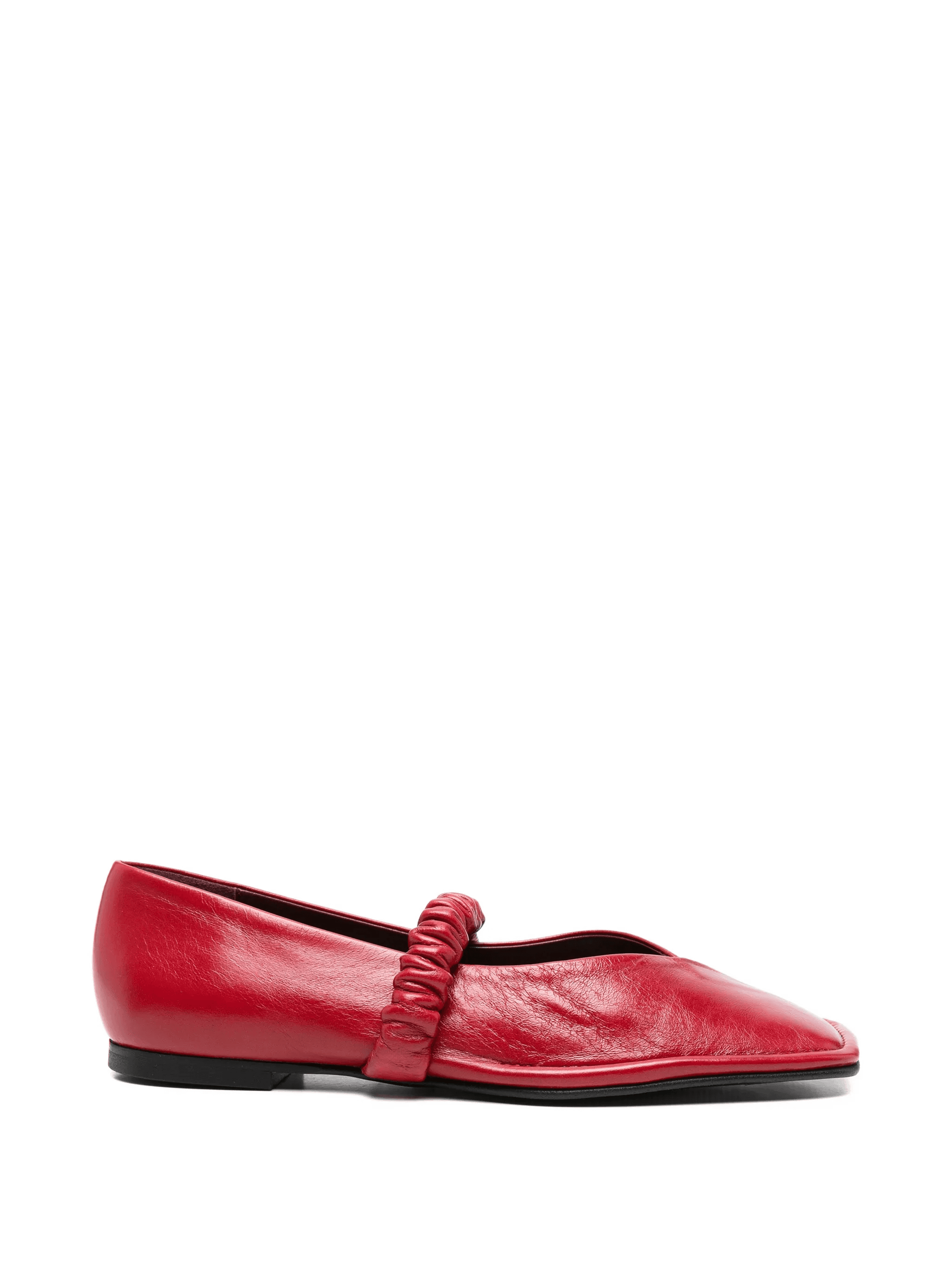 square-toe ballet flats - Image 1