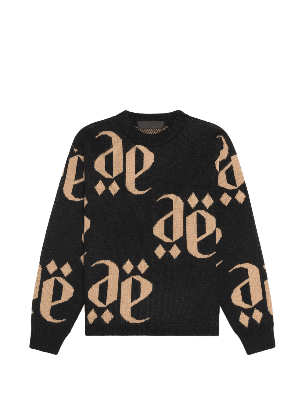 monolink-jacquard crew-neck sweater - Image 1