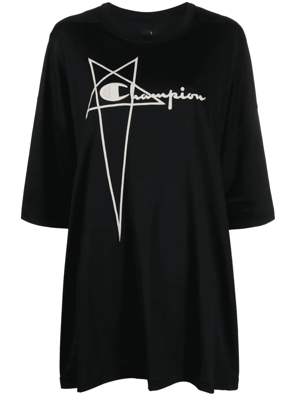 logo-embroidered cotton T-shirt - Image 1