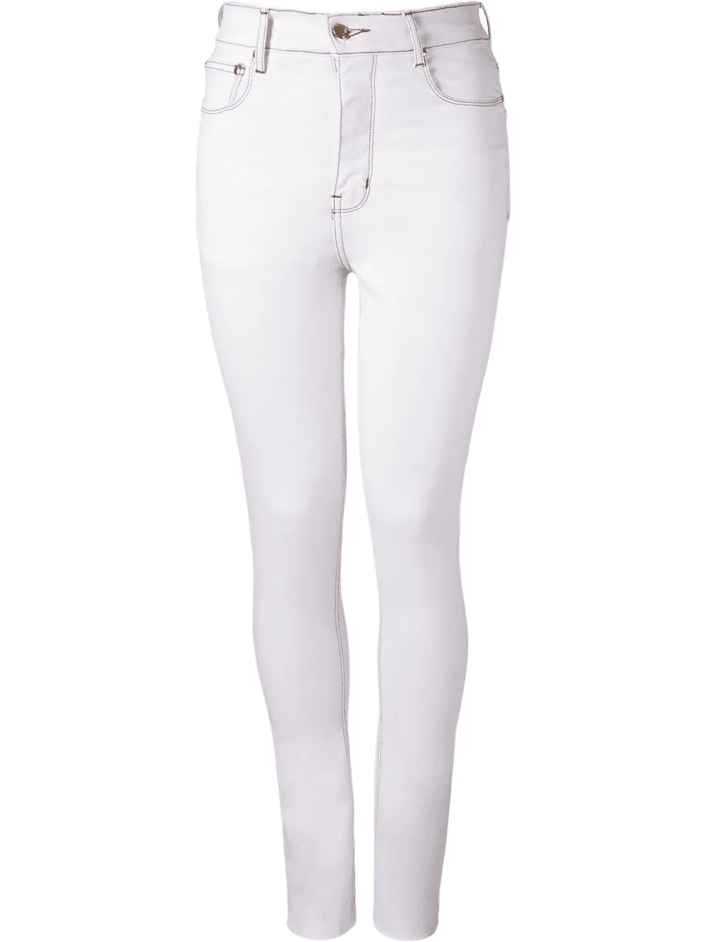 high waist skinny trousers - Image 1
