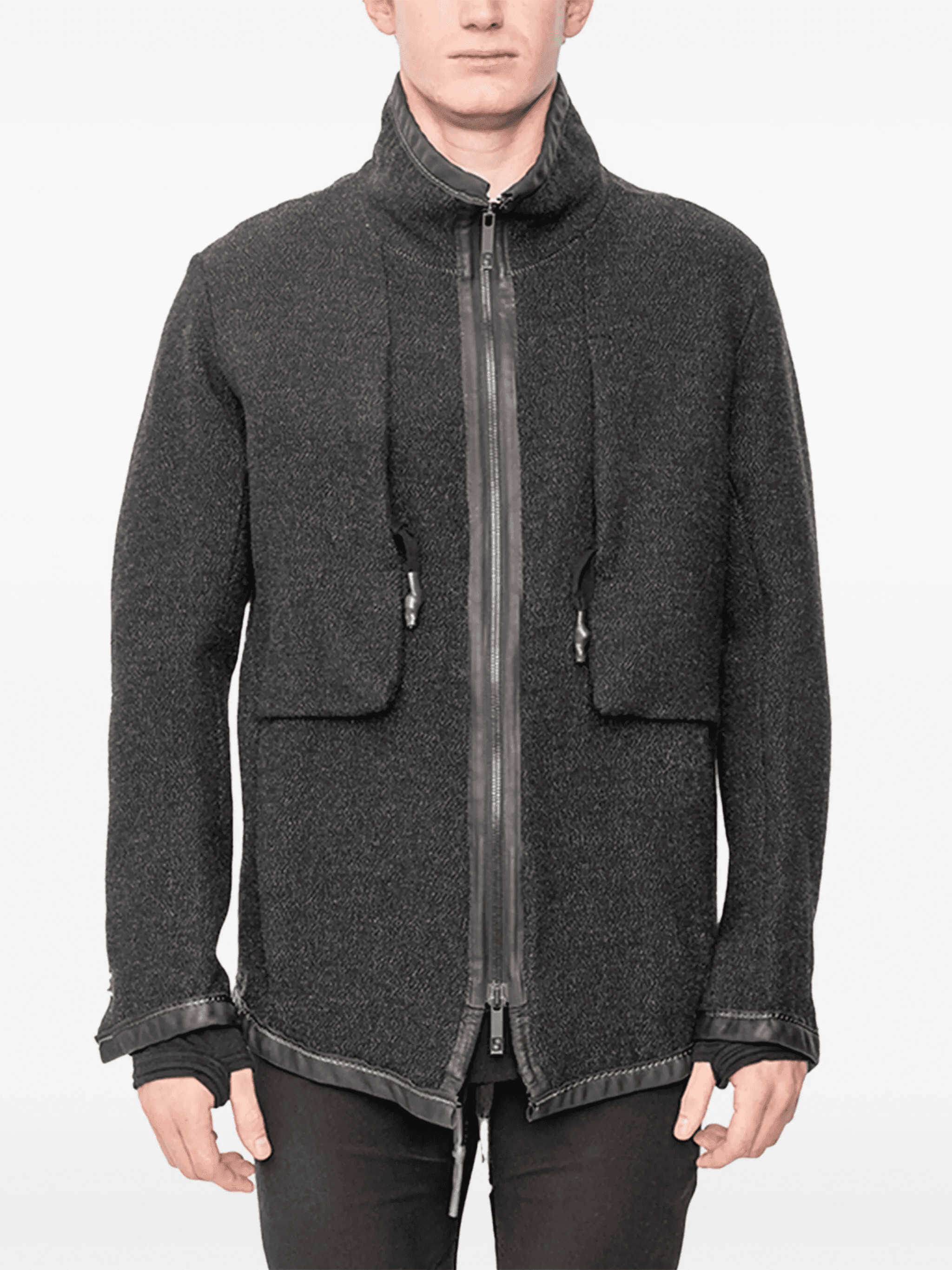 zip-fastening jacket - Image 1