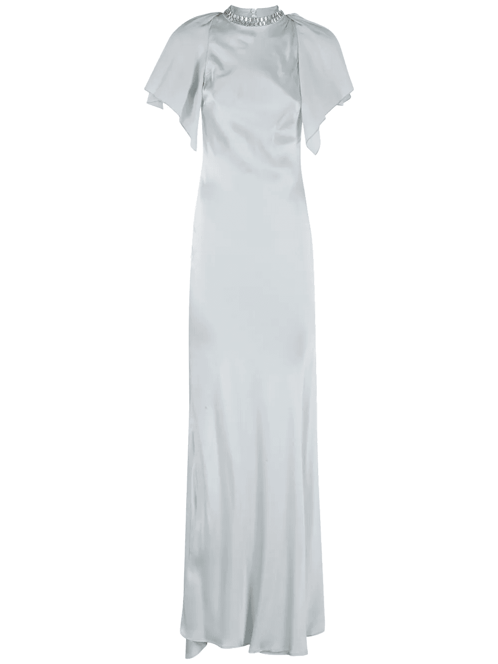 satin maxi dress - Image 1