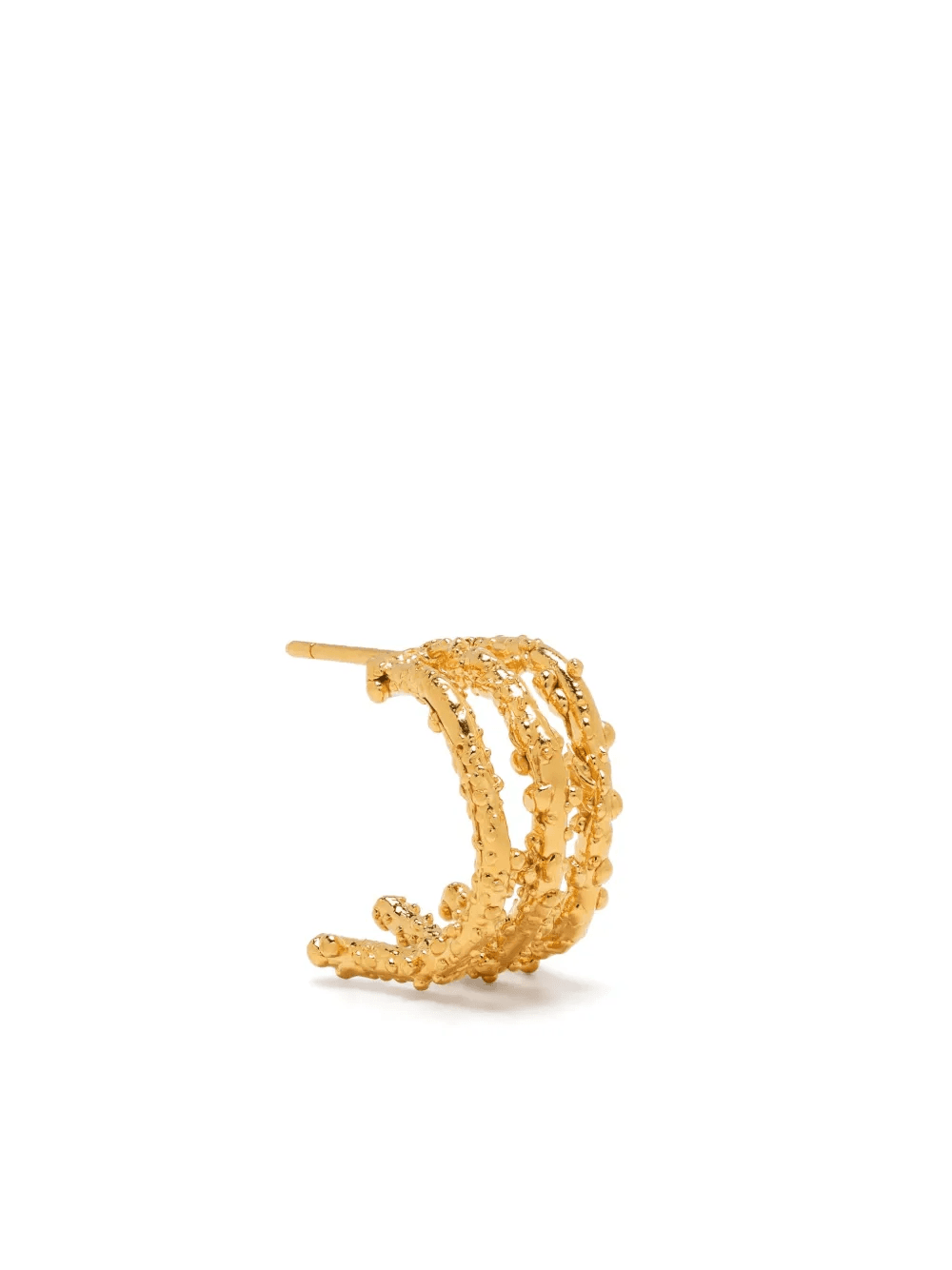 The Single Crumbling gold-plated earring - Image 1