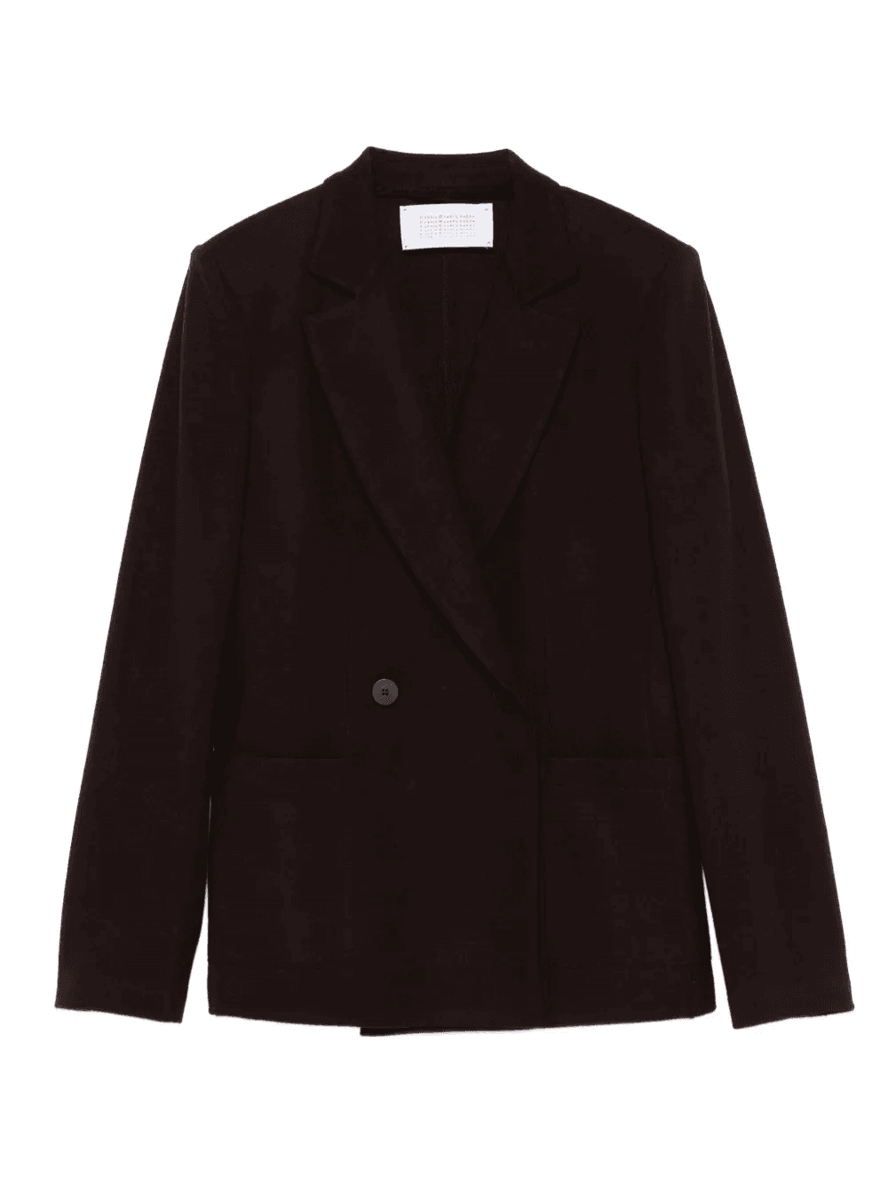 double-breasted wool blazer - Image 1