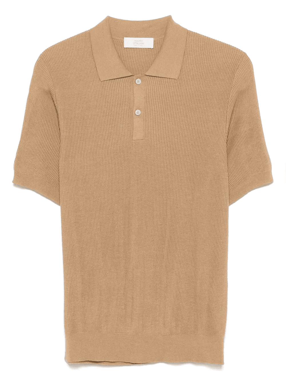 knitted polo shirt - Image 1