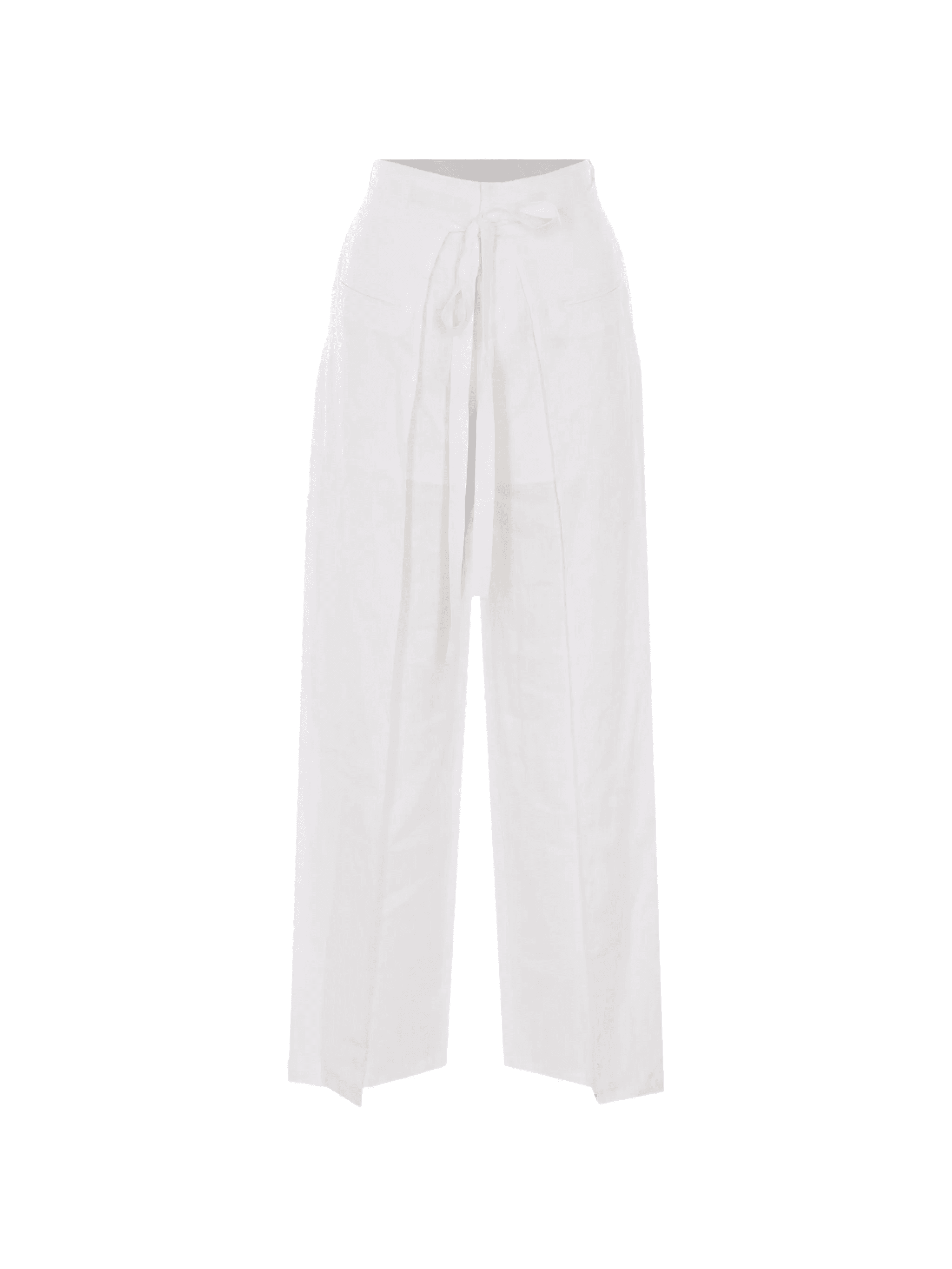 lace-tie trousers - Image 1