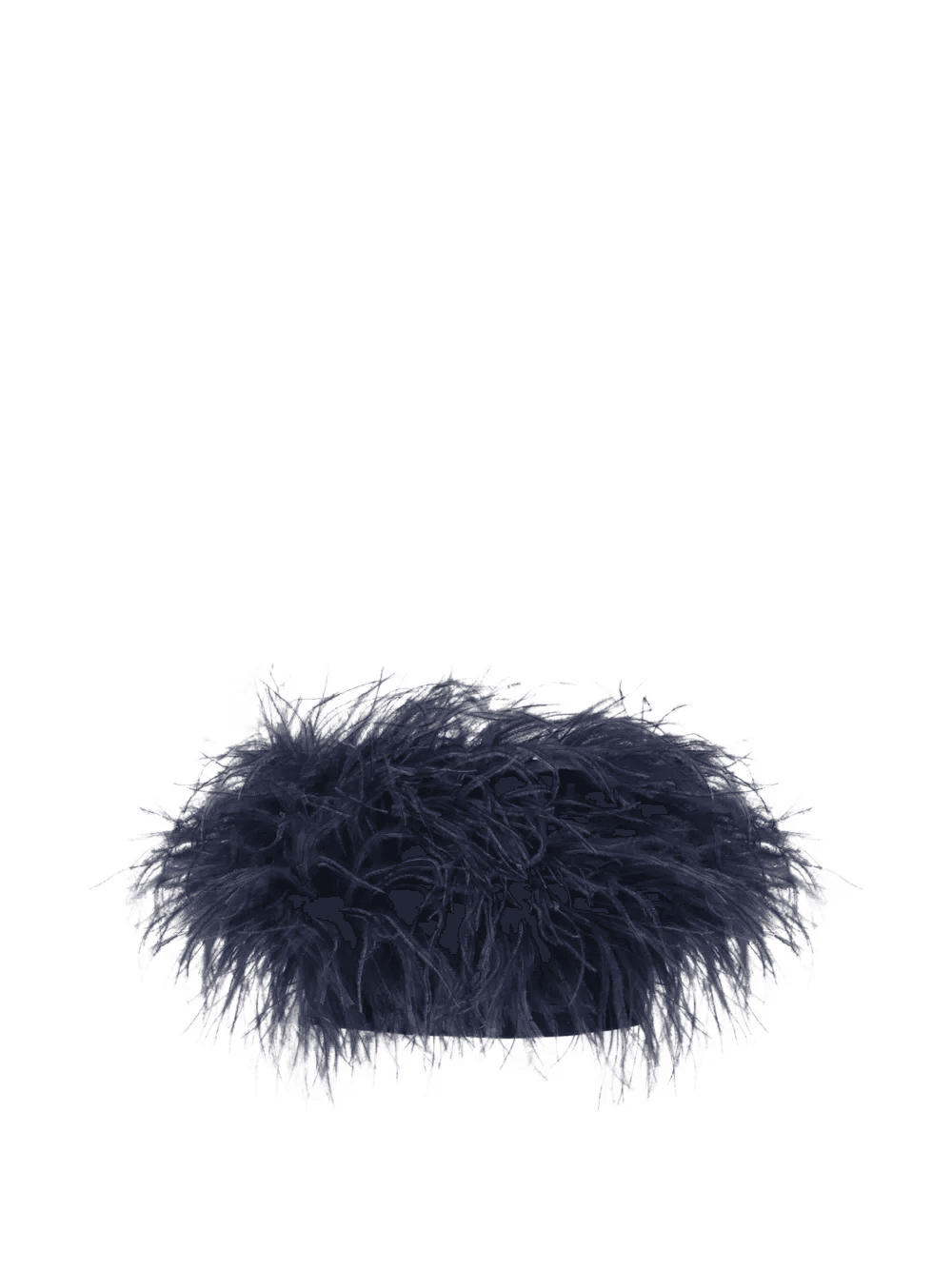 Aura feather-trim bandeau top - Image 1