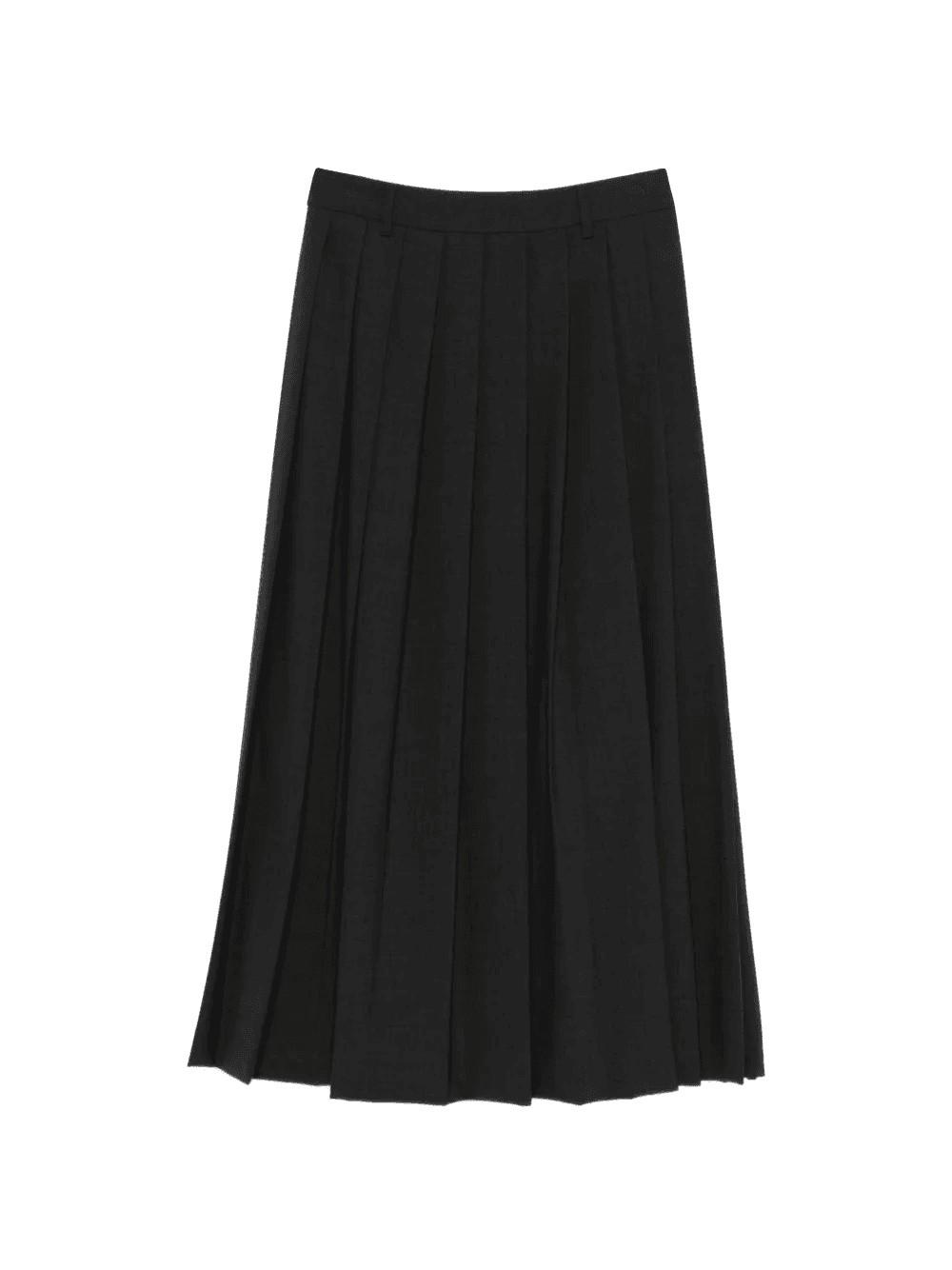 pleated midi skirt - Image 1
