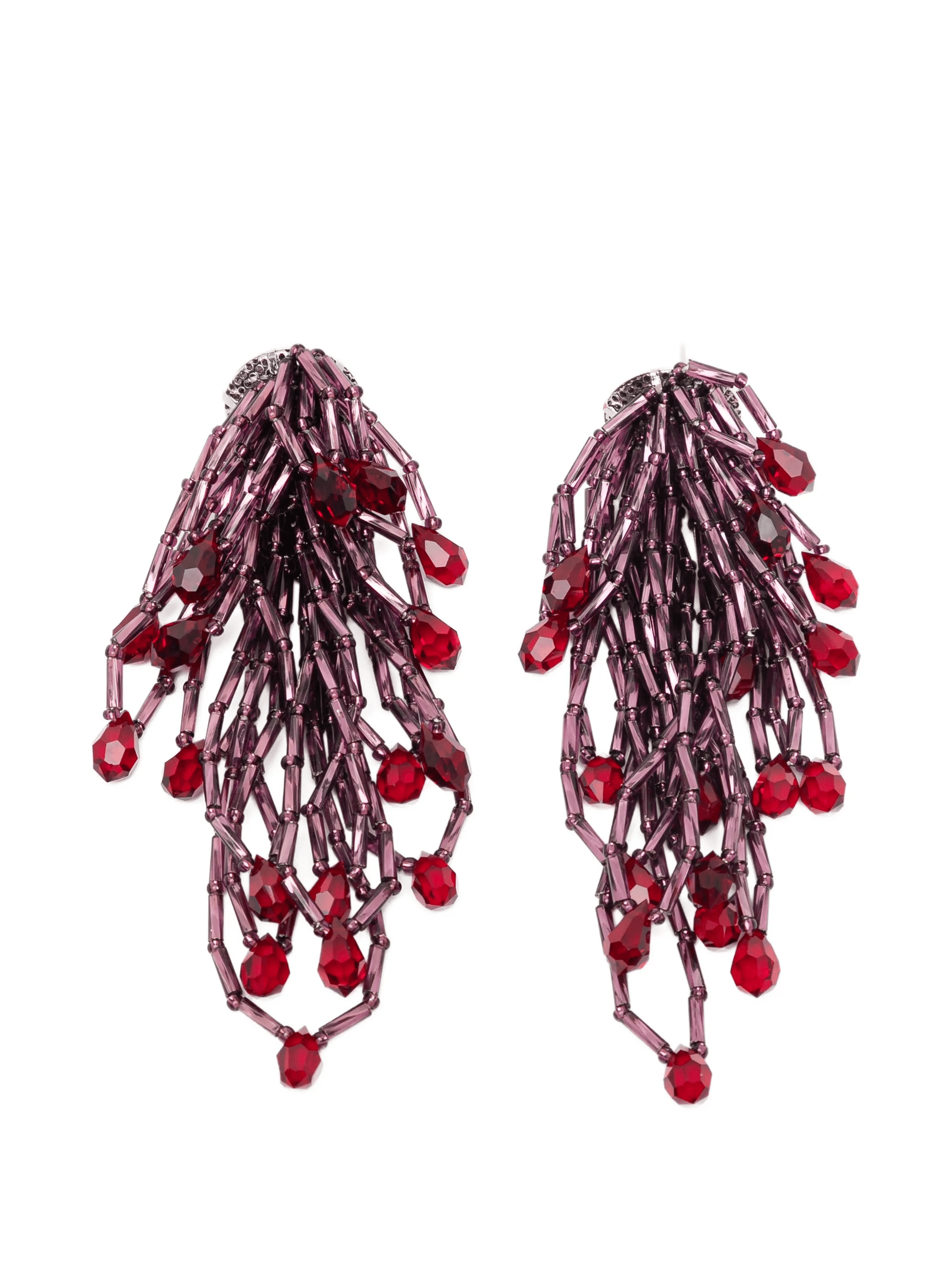 Cowen beaded earrings - Image 1