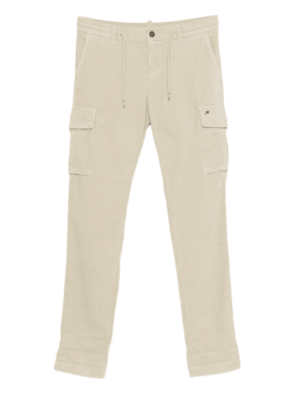 drawstring cargo-pocket trousers - Image 1