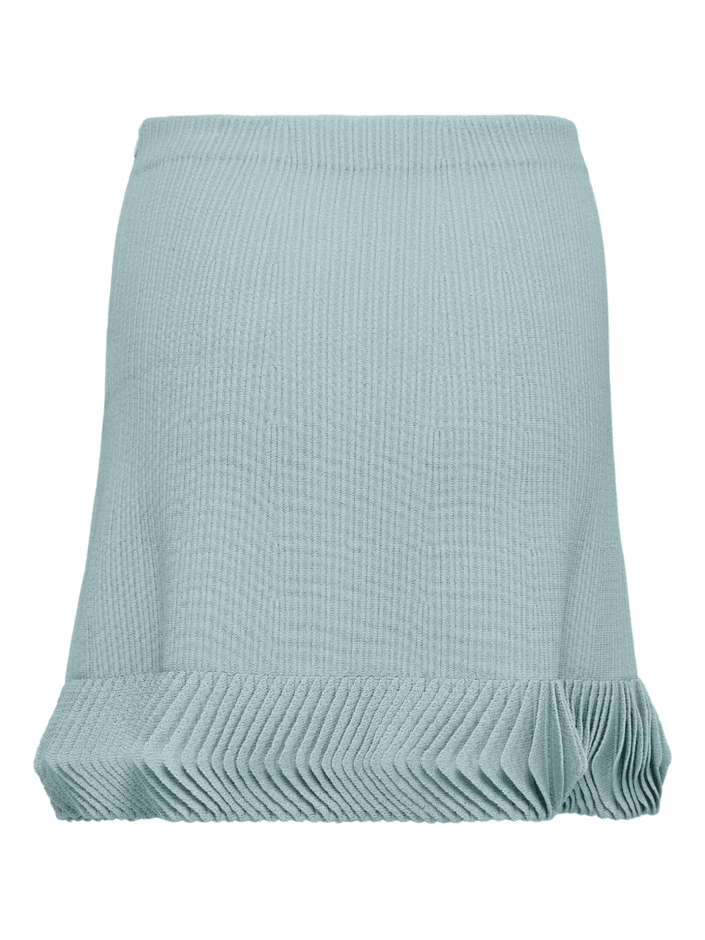 pleated-hem skirt - Image 1