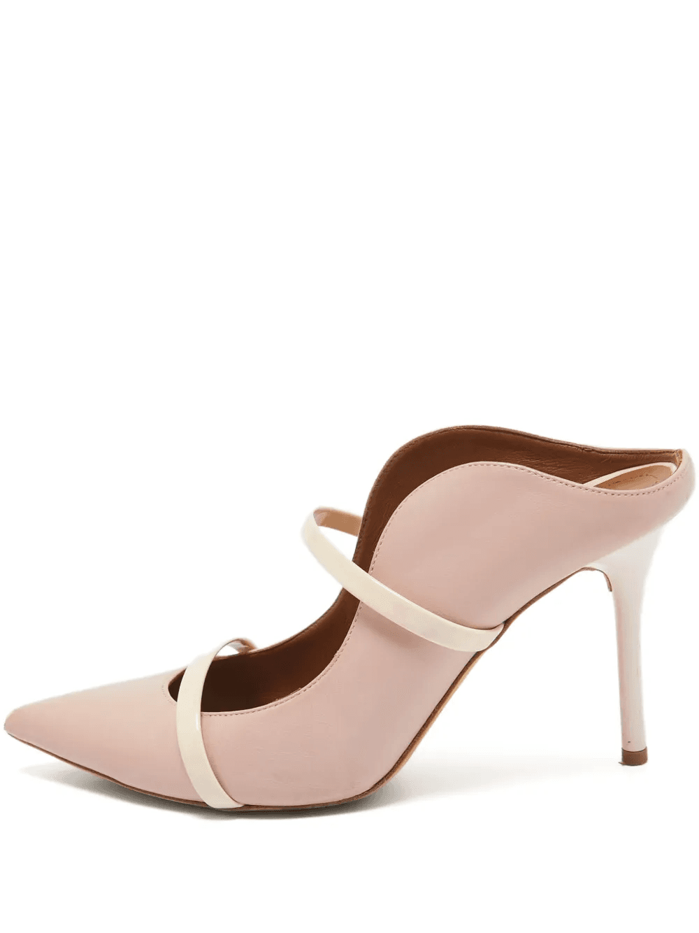 pre-owned 100mm Maureen pointed-toe mules - Image 1