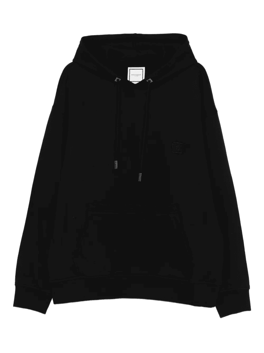 logo-embroidered hoodie - Image 1
