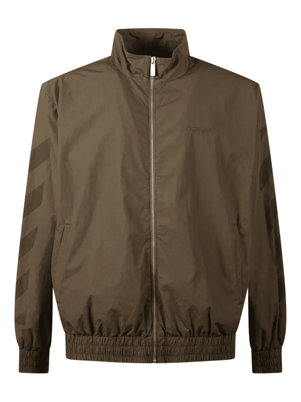 Diagonal bomber jacket - Image 1