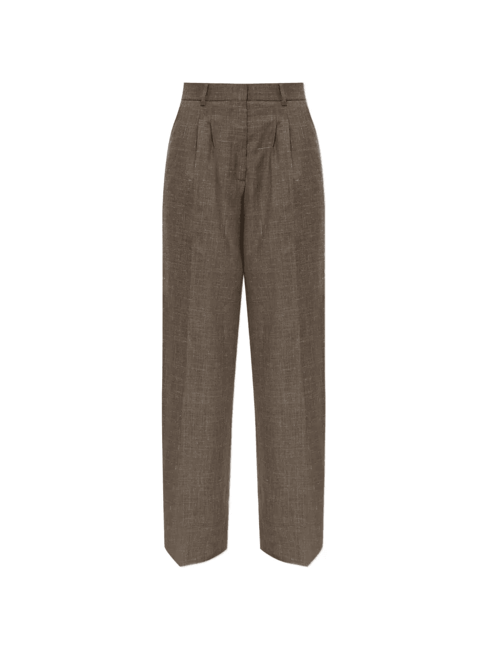 pleated wide-leg trousers - Image 1