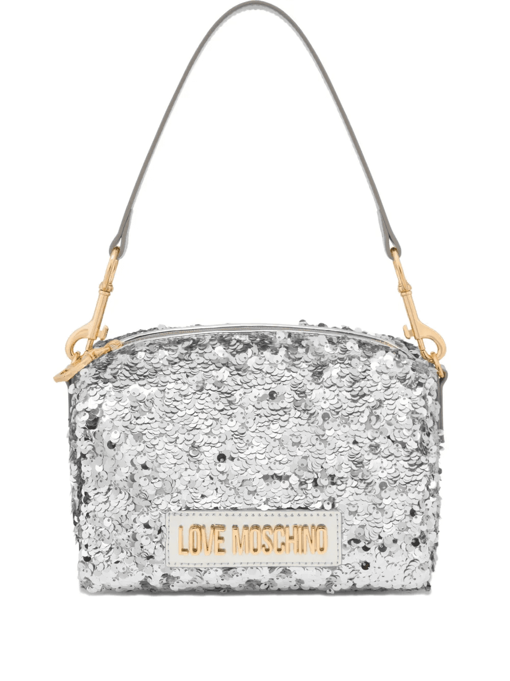 sequin-embellished shoulder bag - Image 1