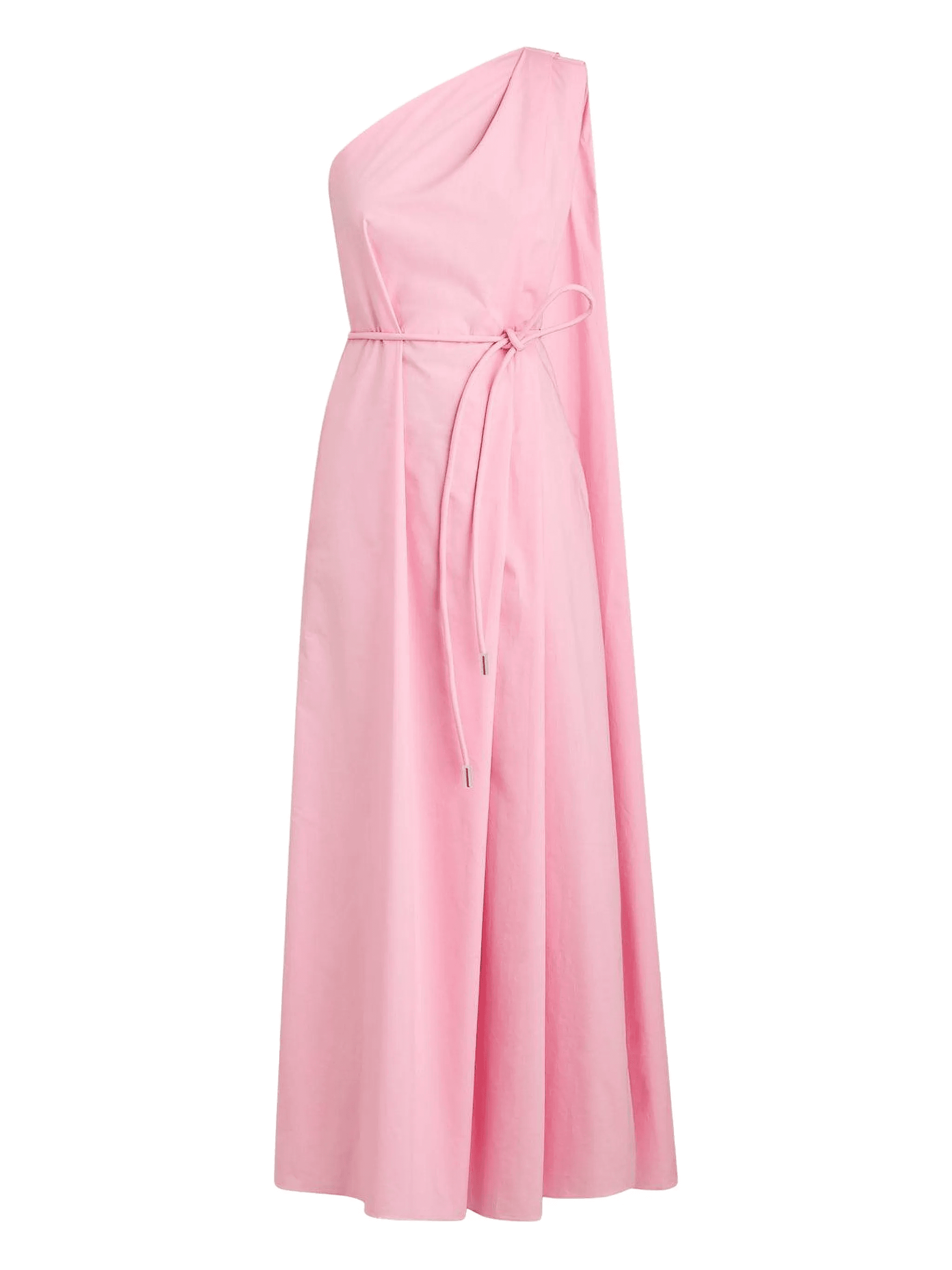 Parachute one-shoulder midi dress - Image 1