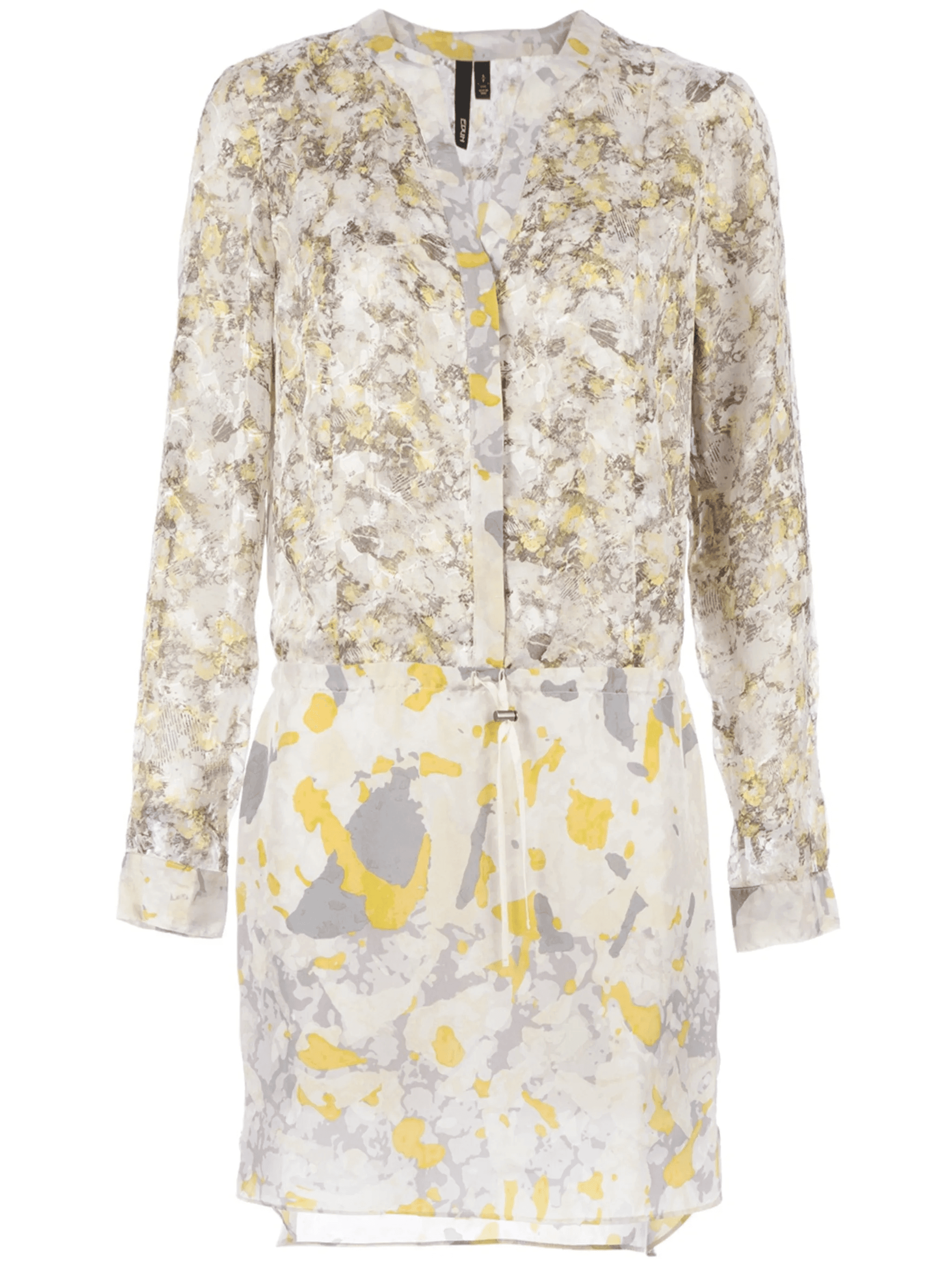 printed shirt dress - Image 1