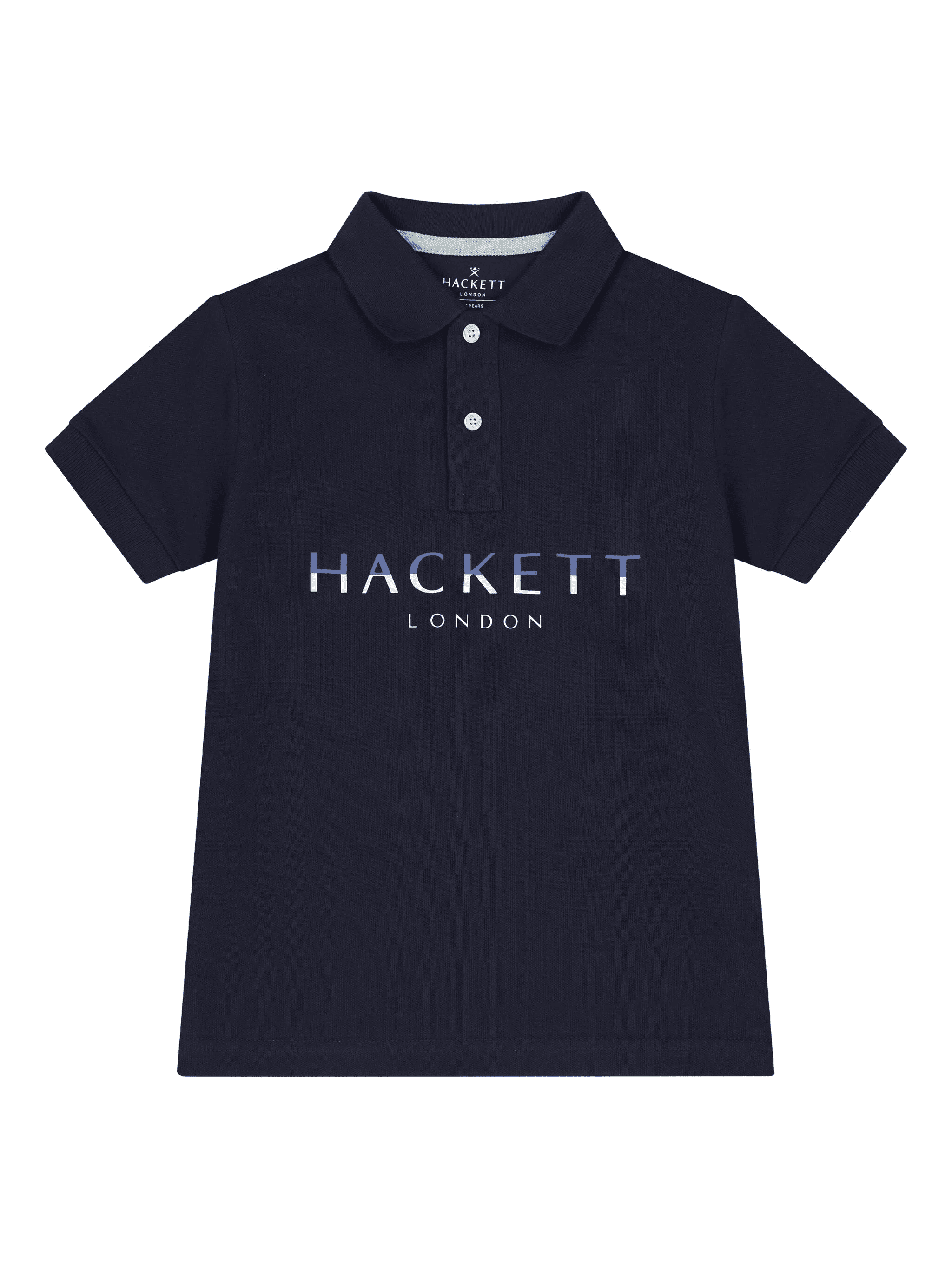 cotton logo polo shirt - Image 1