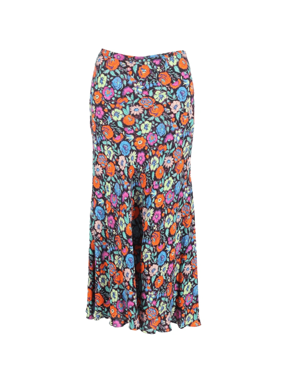 floral-print midi skirt - Image 1
