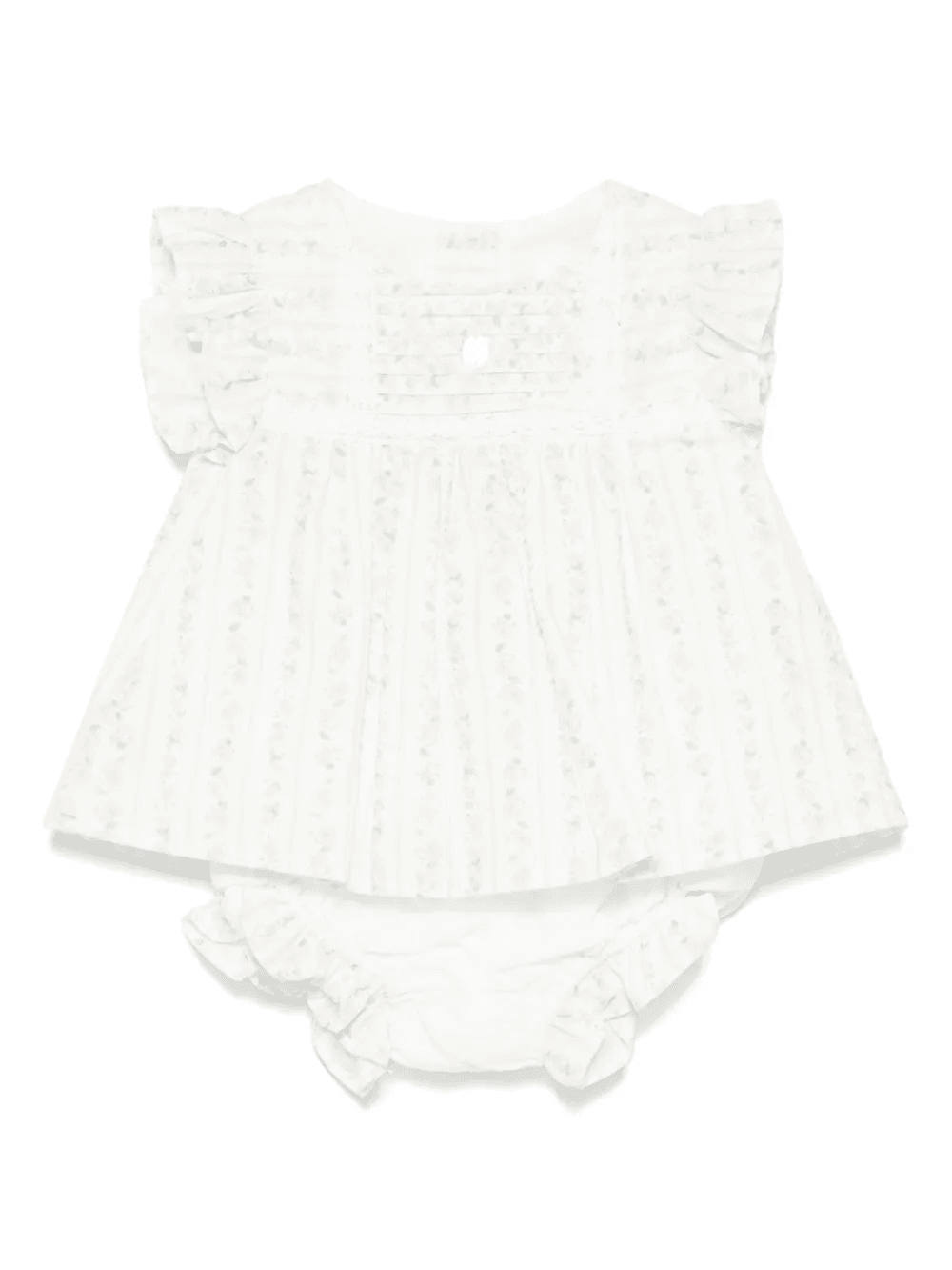 floral-print top and bloomers set - Image 1