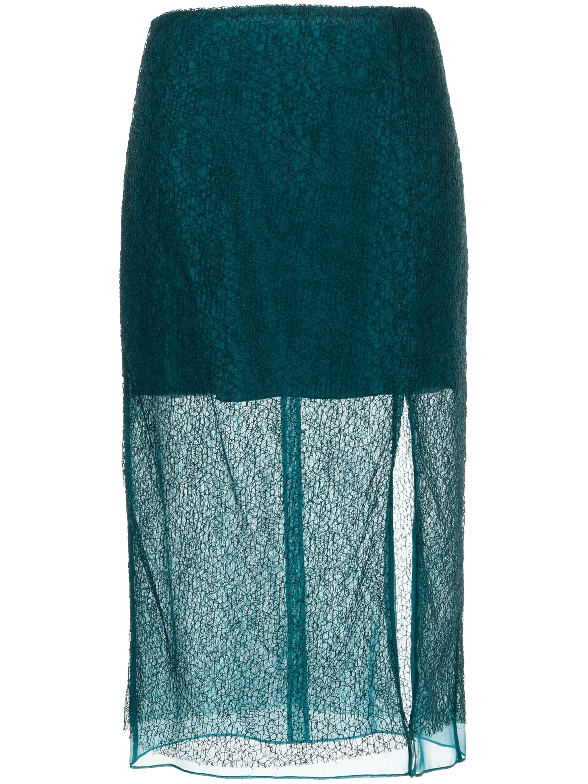 double-layered silk skirt - Image 1