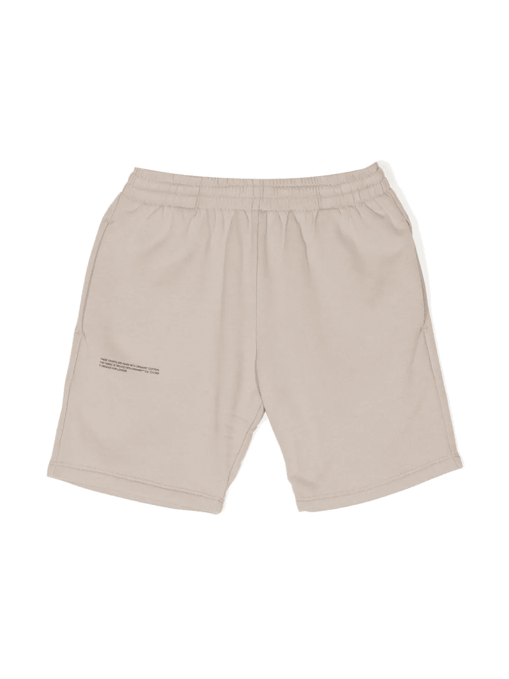text-print cotton track shorts - Image 1