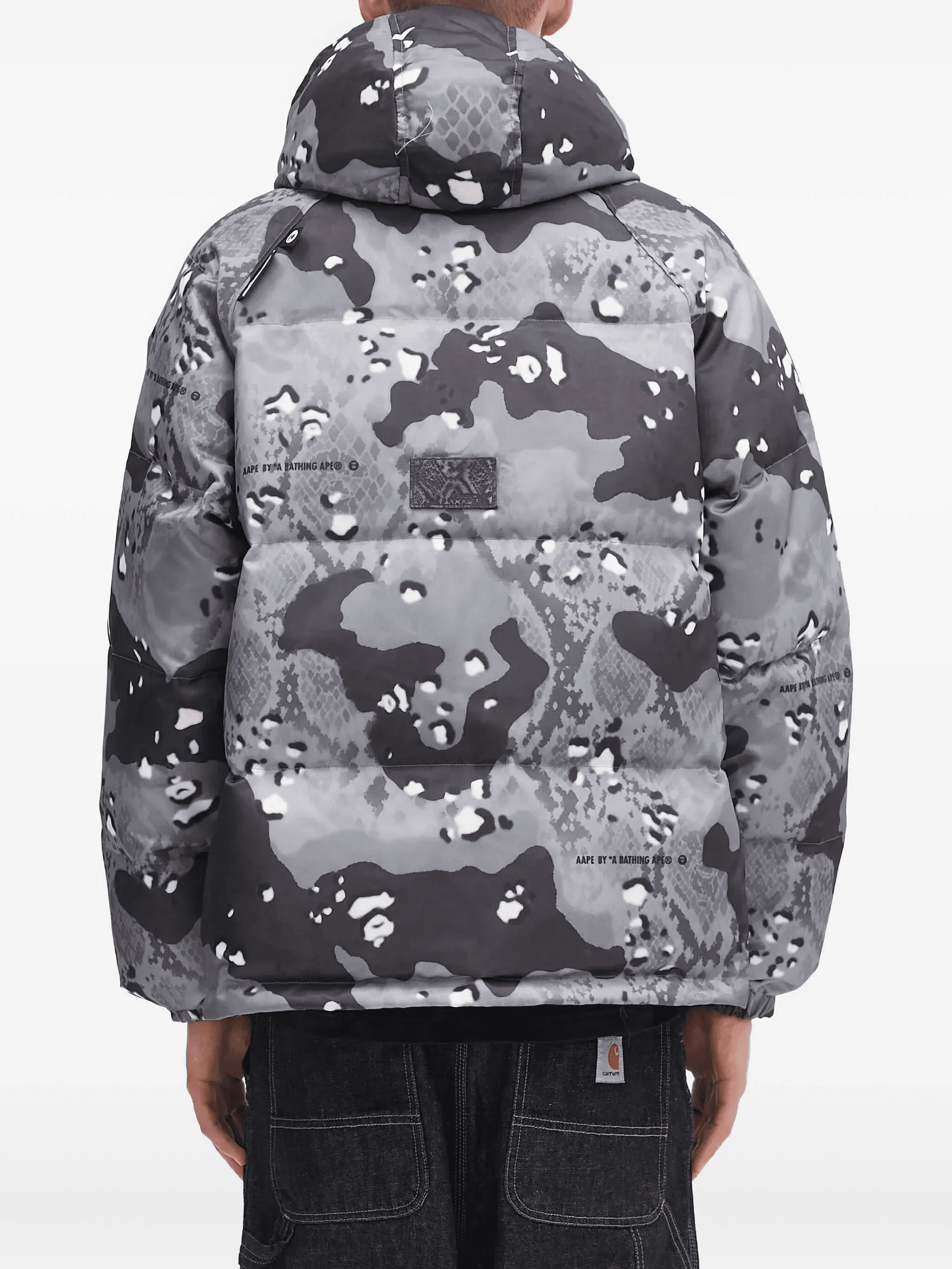 camouflage-print hooded jacket — Image 2