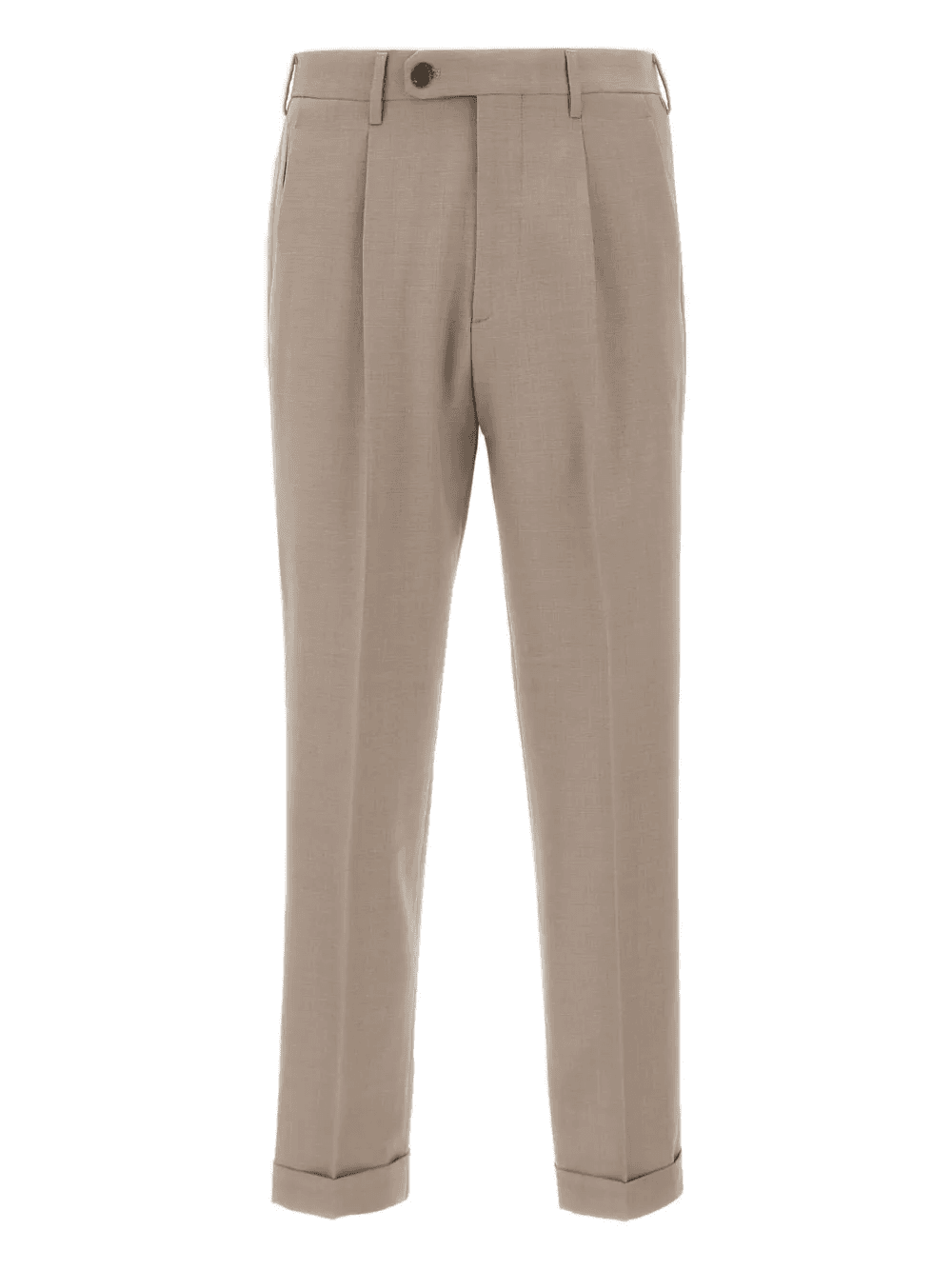 pleated-front trousers - Image 1
