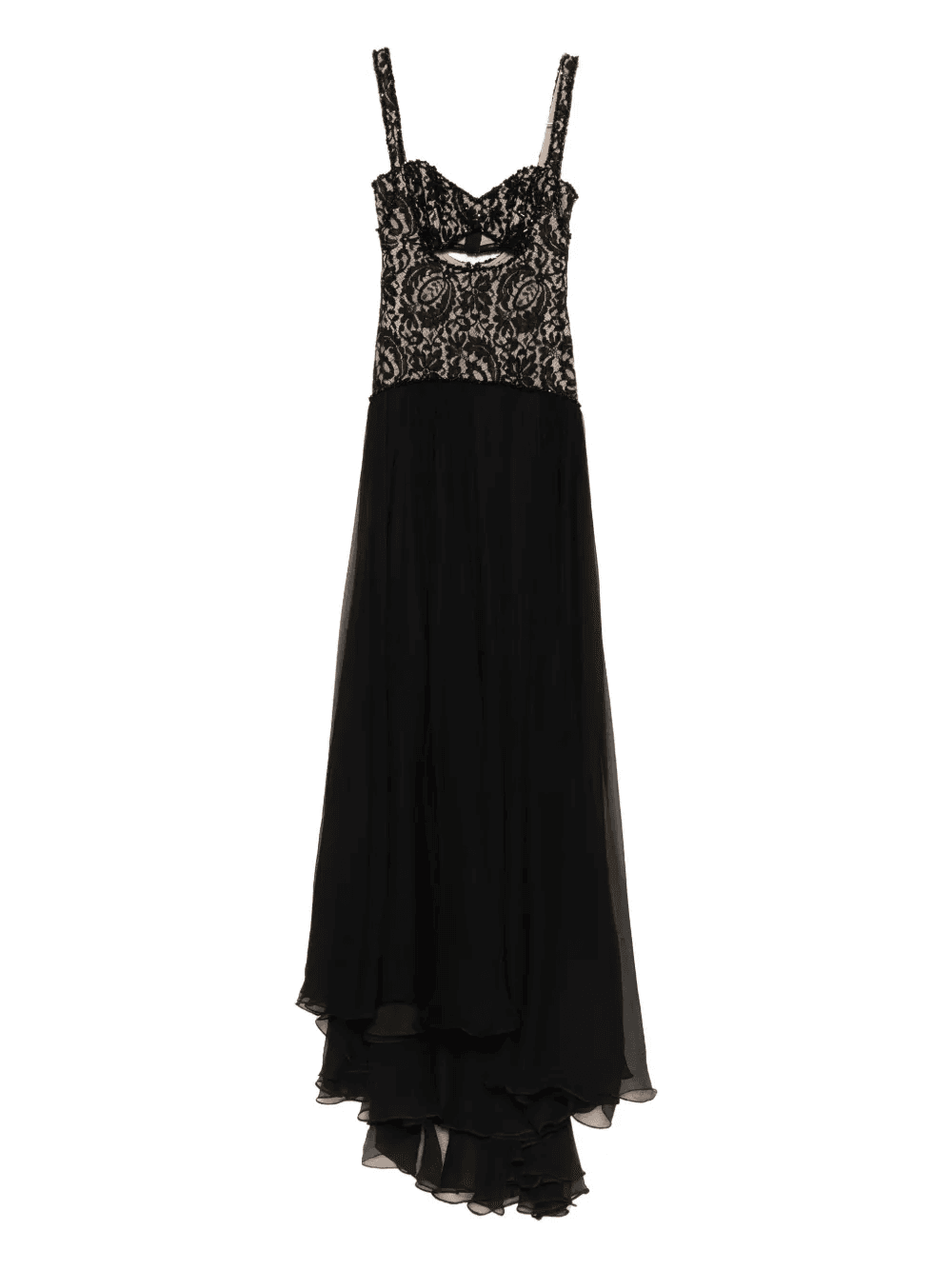Melissa lace cut-out maxi dress - Image 1