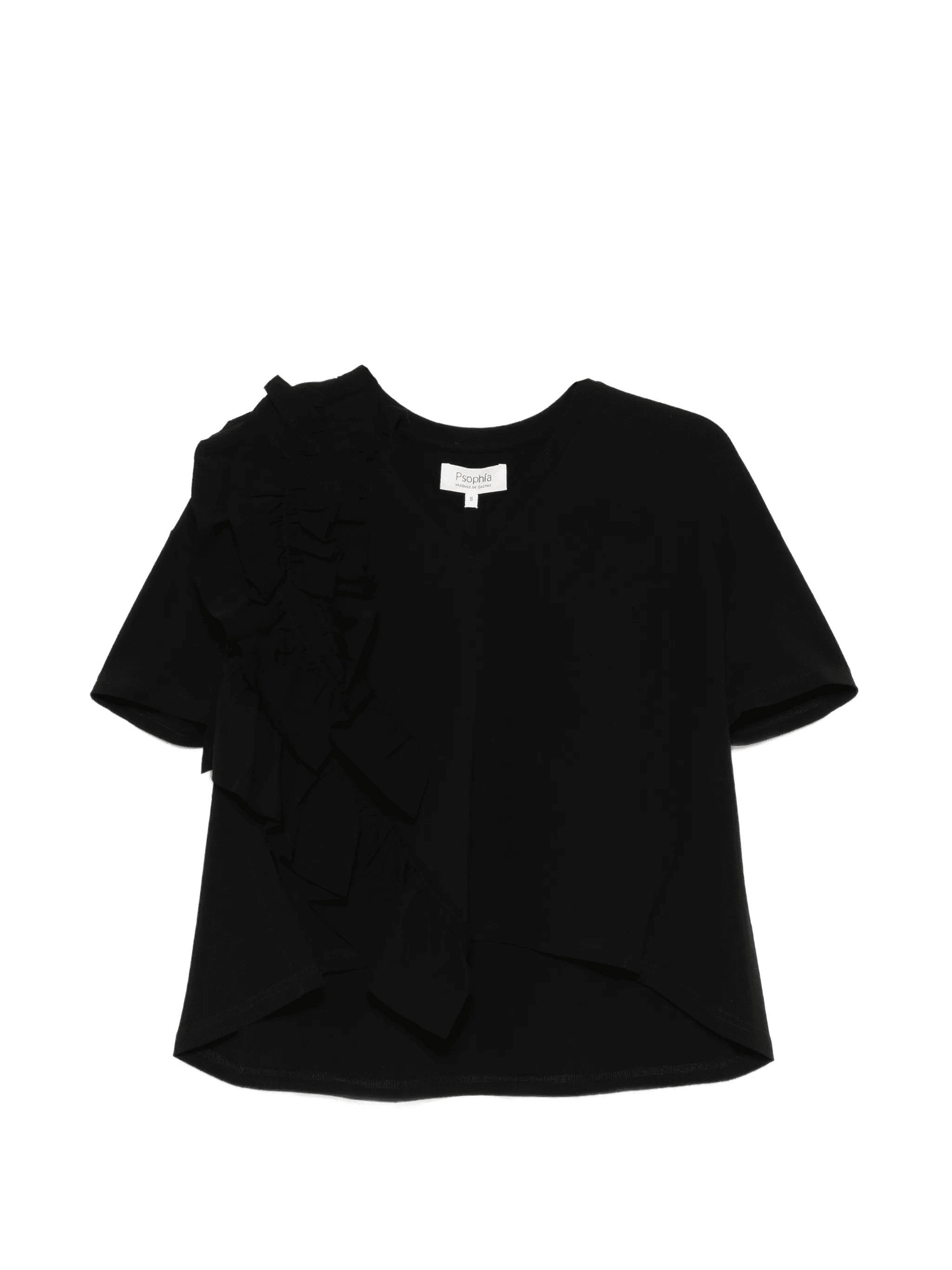 ruffled T-shirt - Image 1