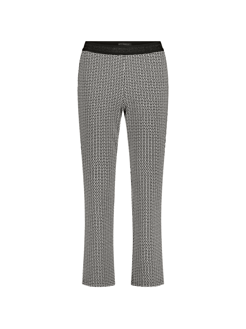 geometric-print trousers - Image 1