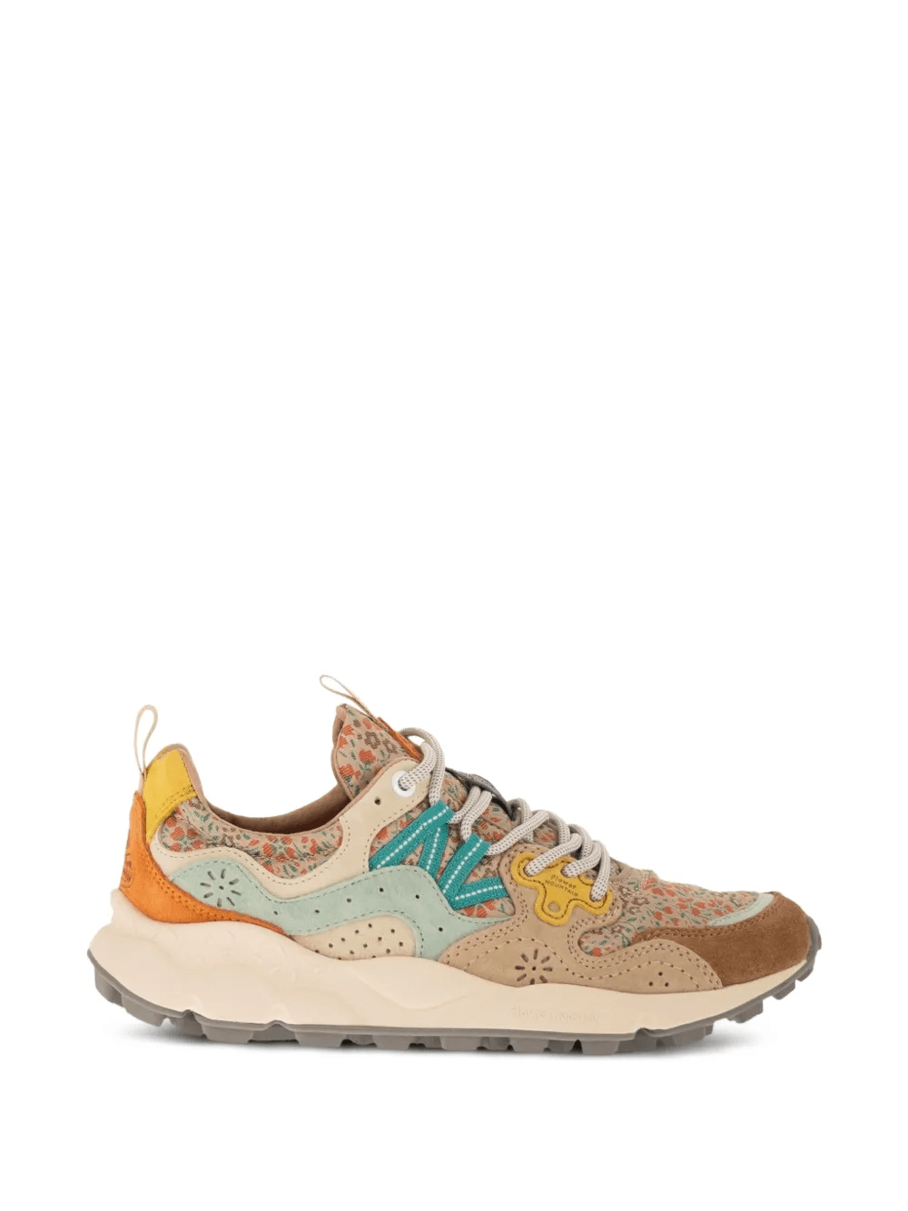 Yamano 3 floral suede sneakers - Image 1
