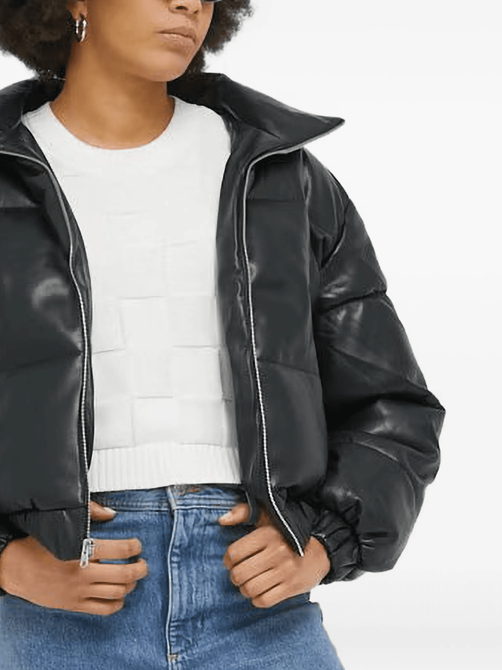 zip padded jacket - Image 1