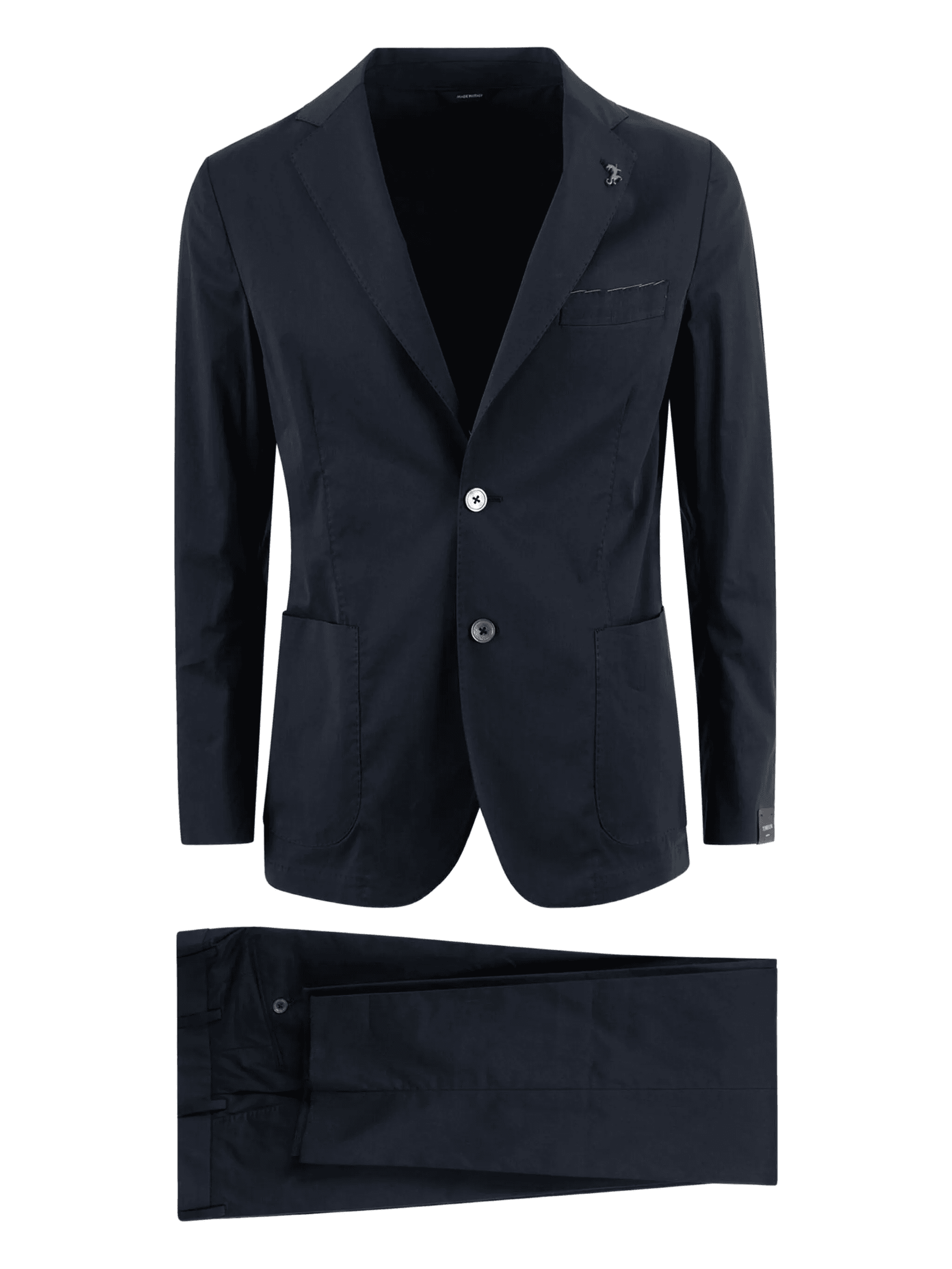 two-button patch-pocket suit - Image 1