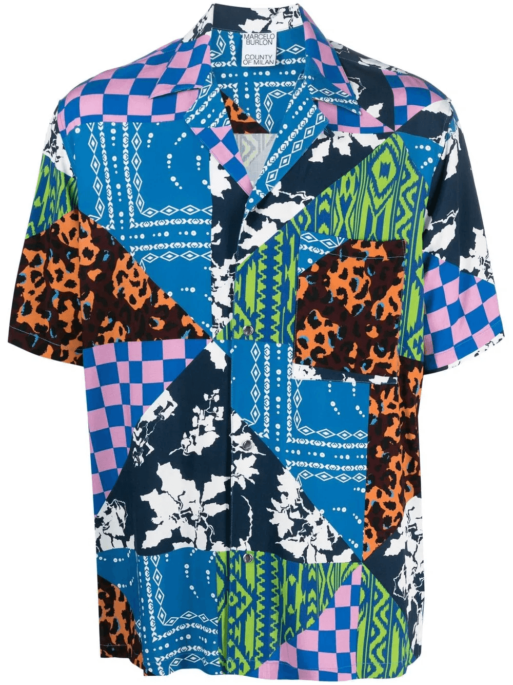 mix print shirt - Image 1