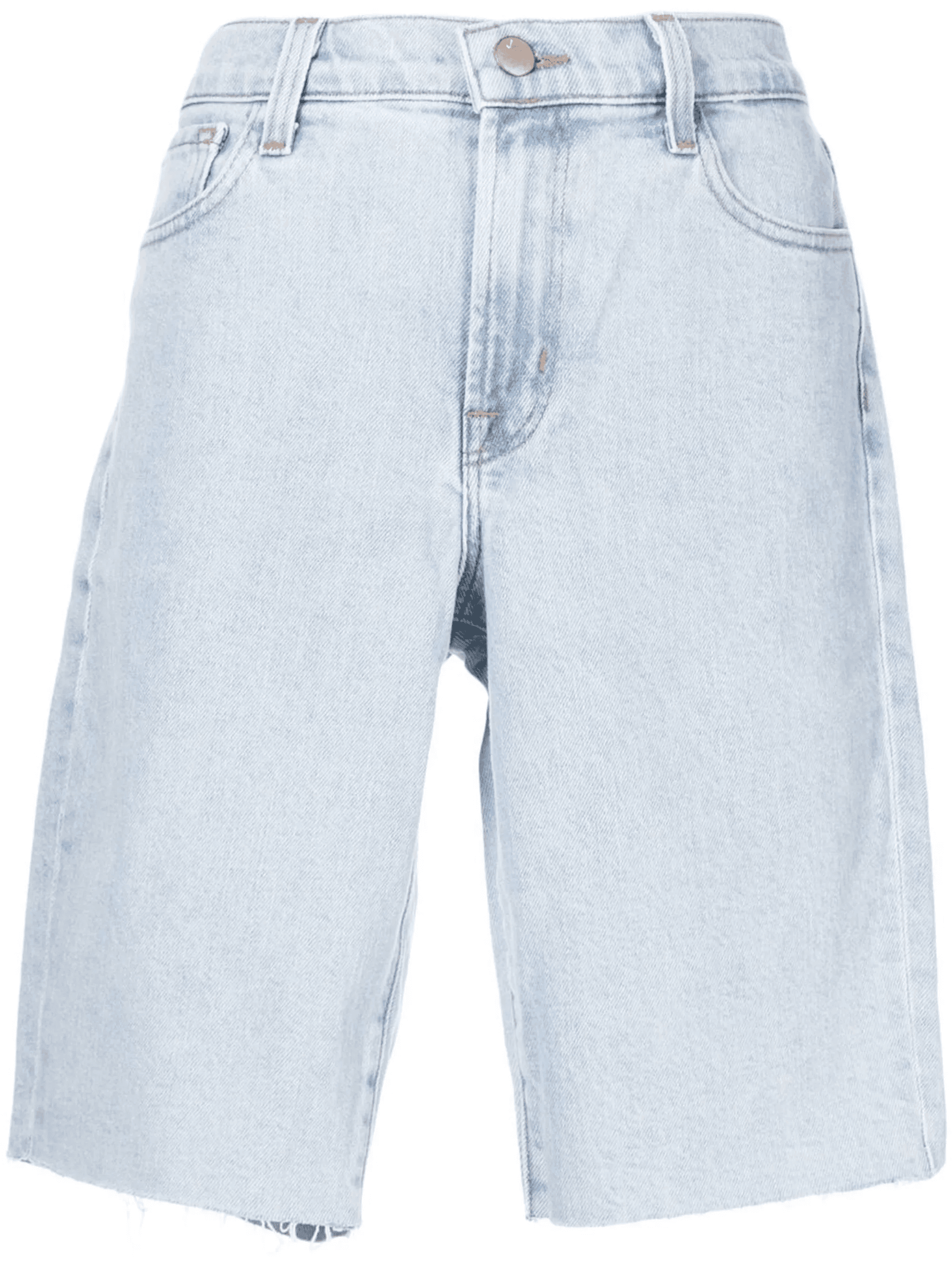mid-length denim-shorts - Image 1