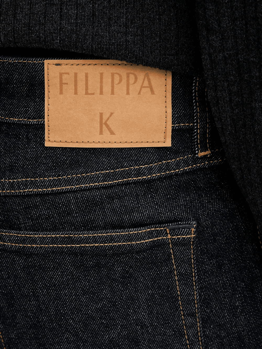 logo-patch jeans - Image 1