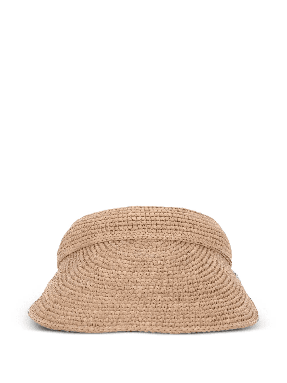 raffia visor hat - Image 1