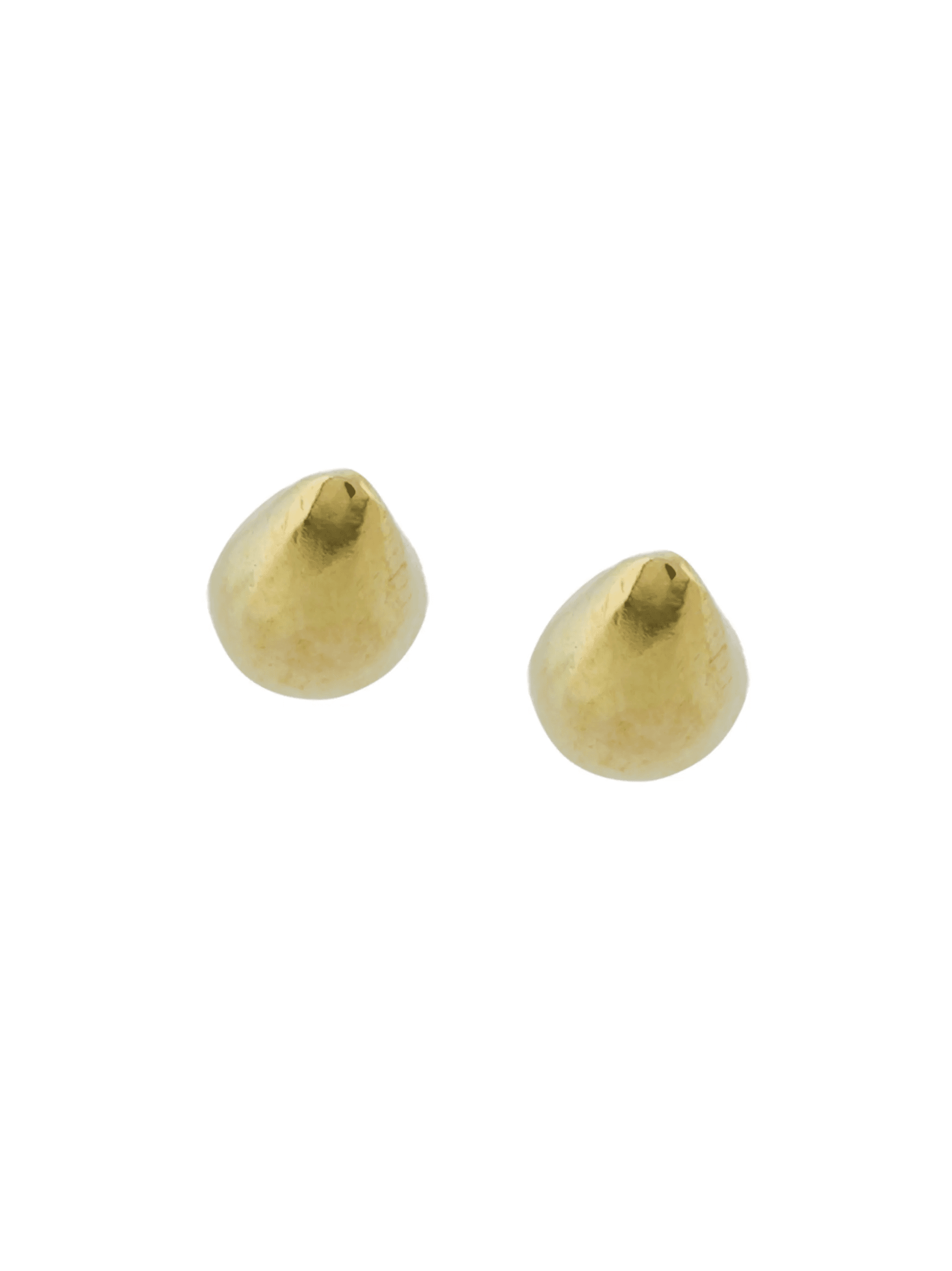 18kt yellow gold claw stud earrings - Image 1