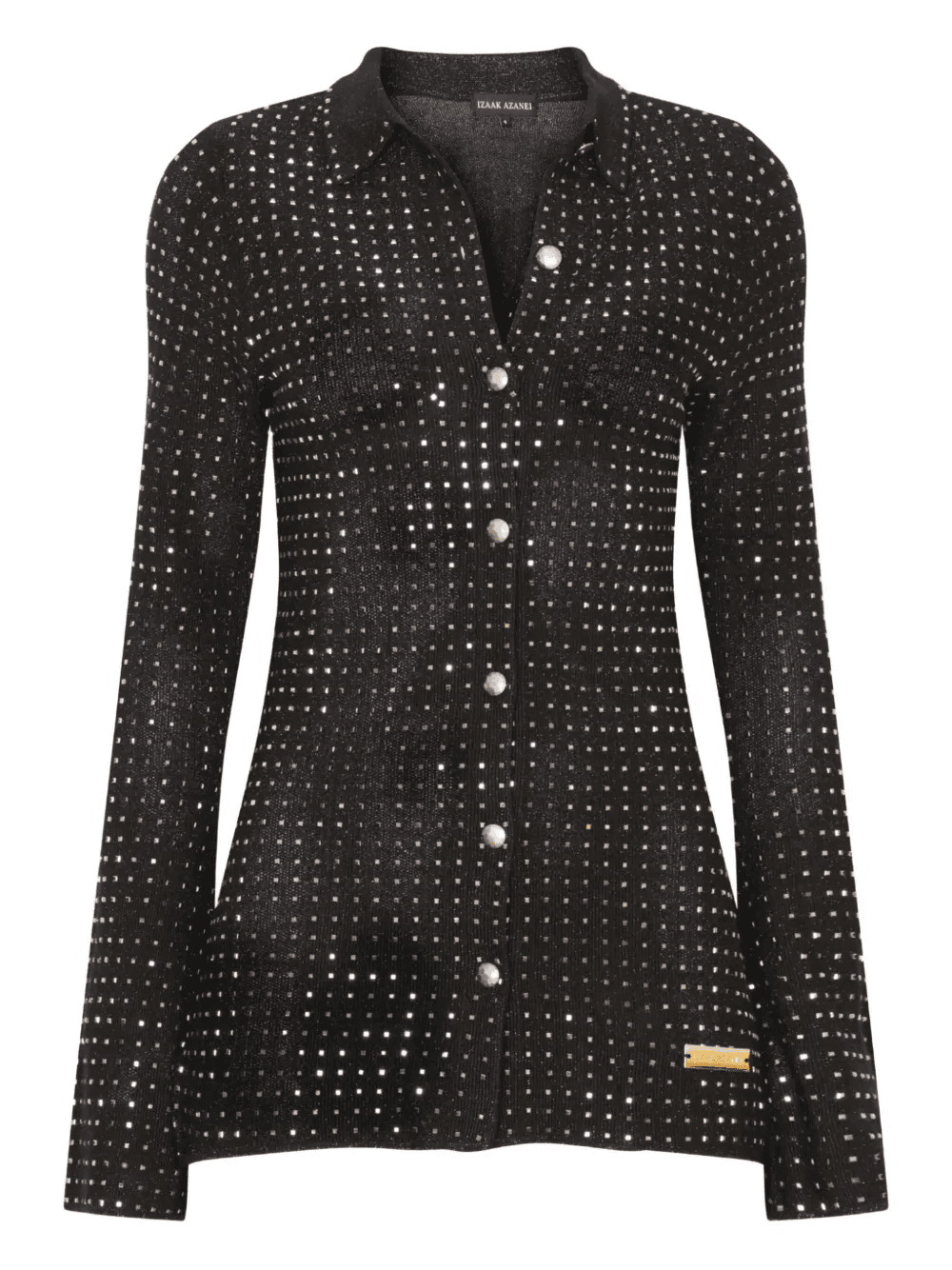 crystal-embellished cardigan - Image 1