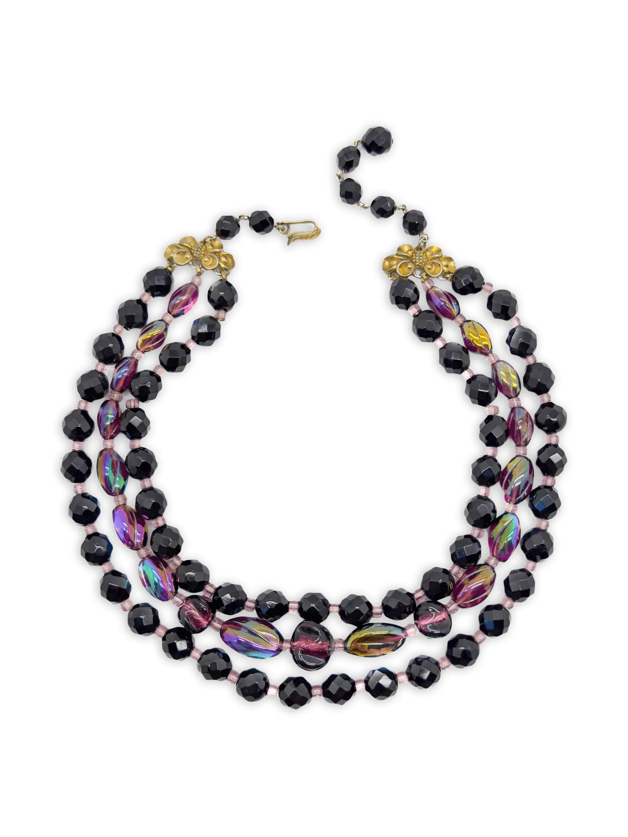 1950s amethyst necklace - Image 1