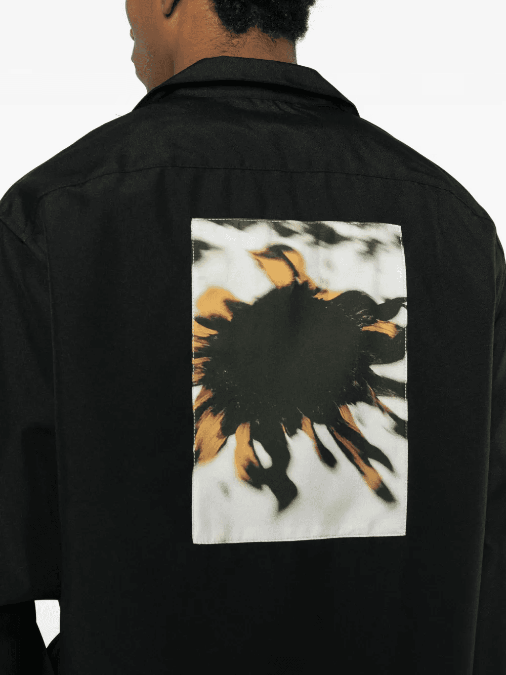 embroidery-logo shirt jacket - Image 1